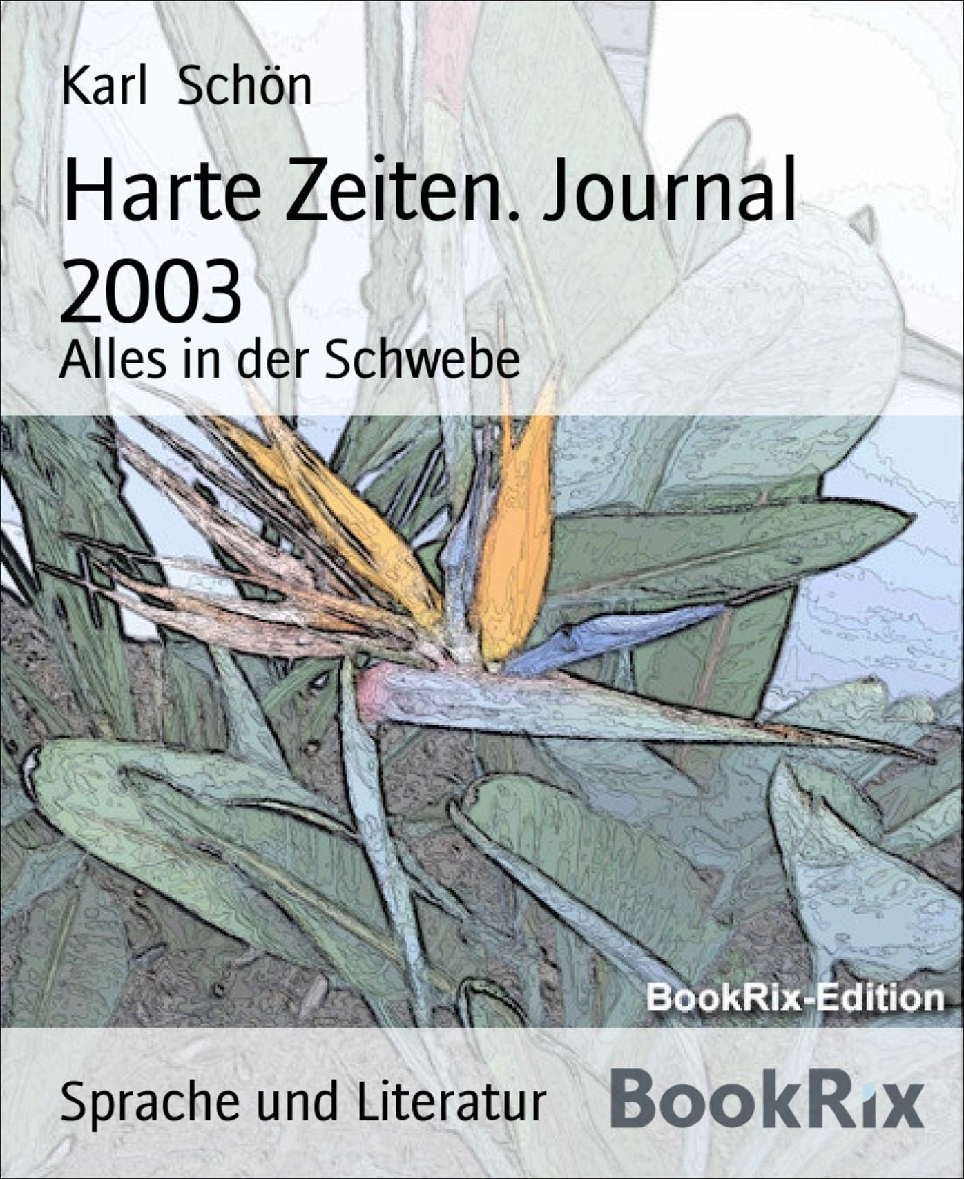 Harte Zeiten. Journal 2003: Alles in der Schwebe