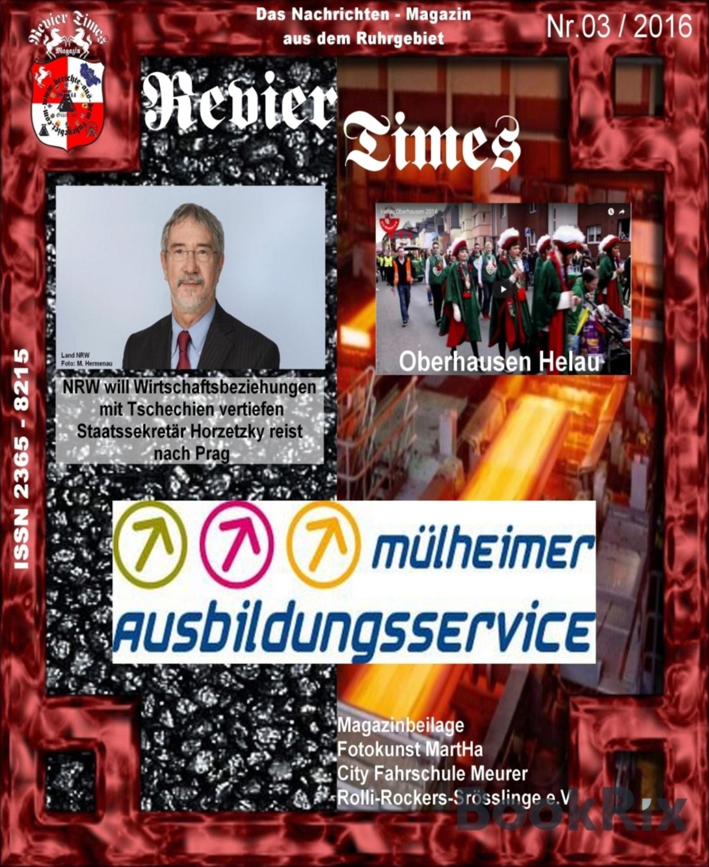 Revier Times Nr.3 / 2016: Das digitale Nachrichtenmagazin aus dem Ruhrgebiet