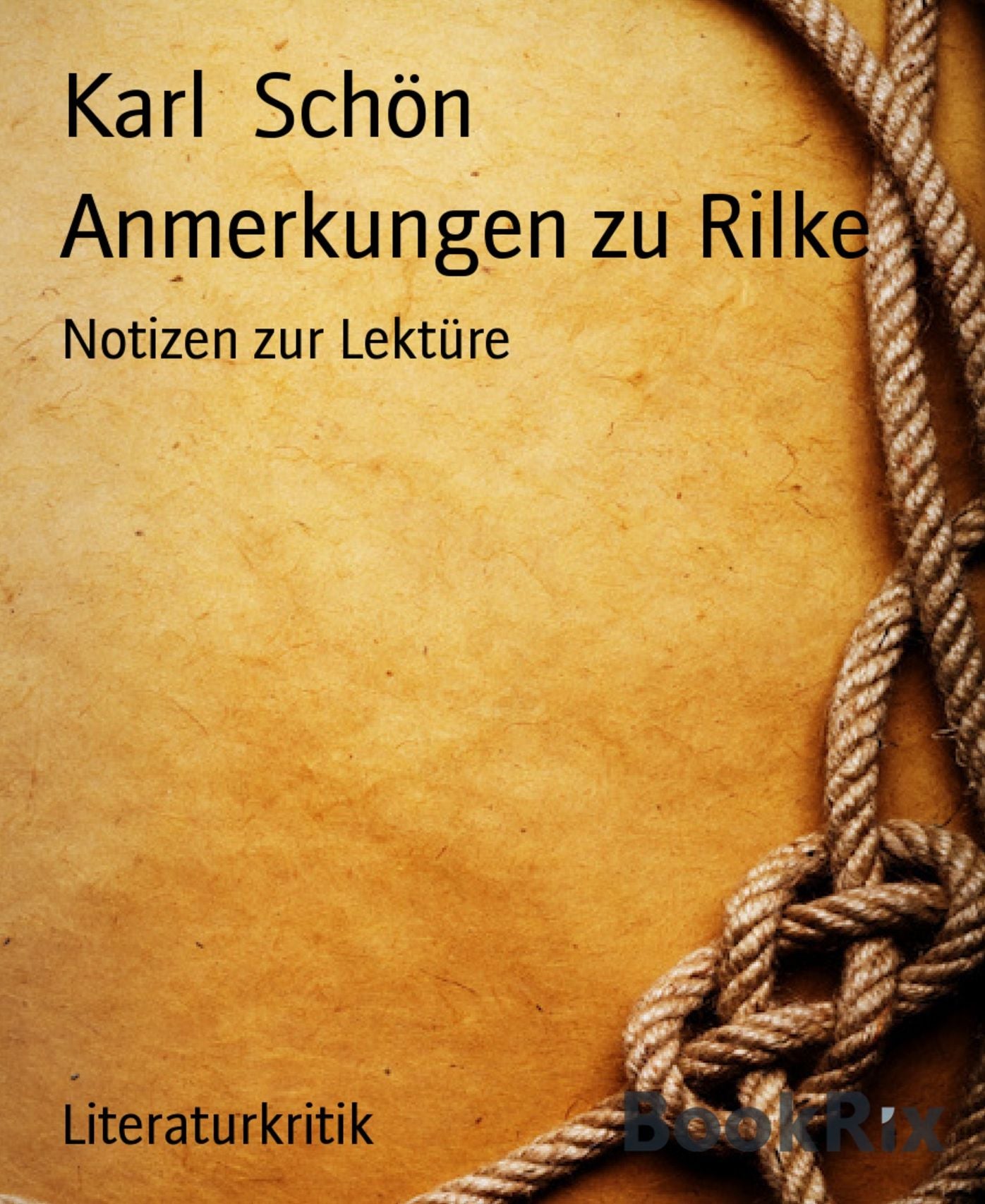 Anmerkungen zu Rilke: Notizen zur Lektüre