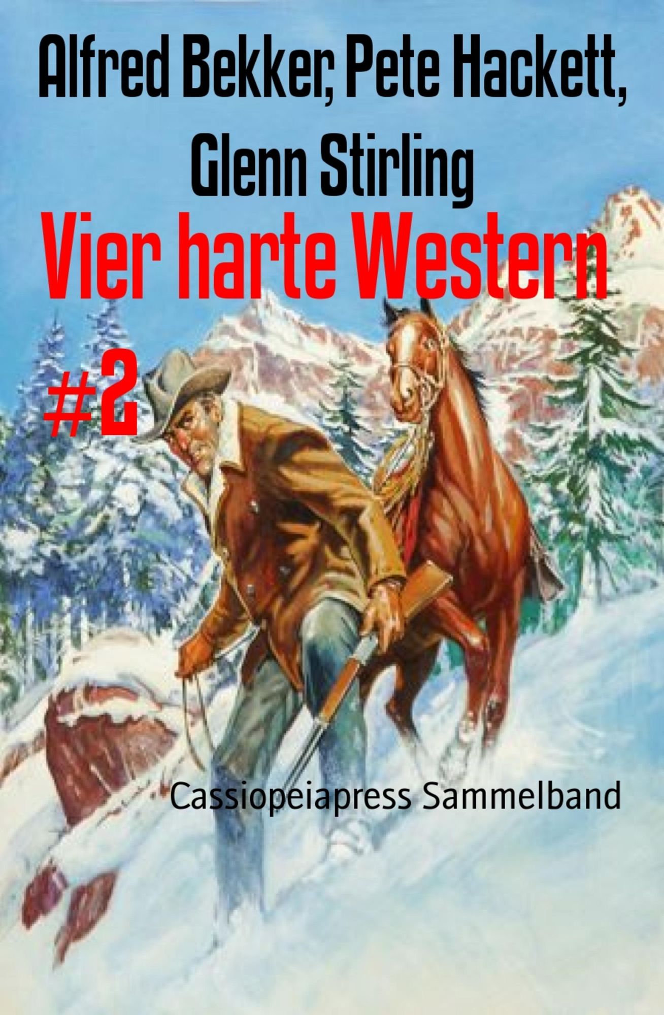 Vier harte Western #2: Cassiopeiapress Sammelband