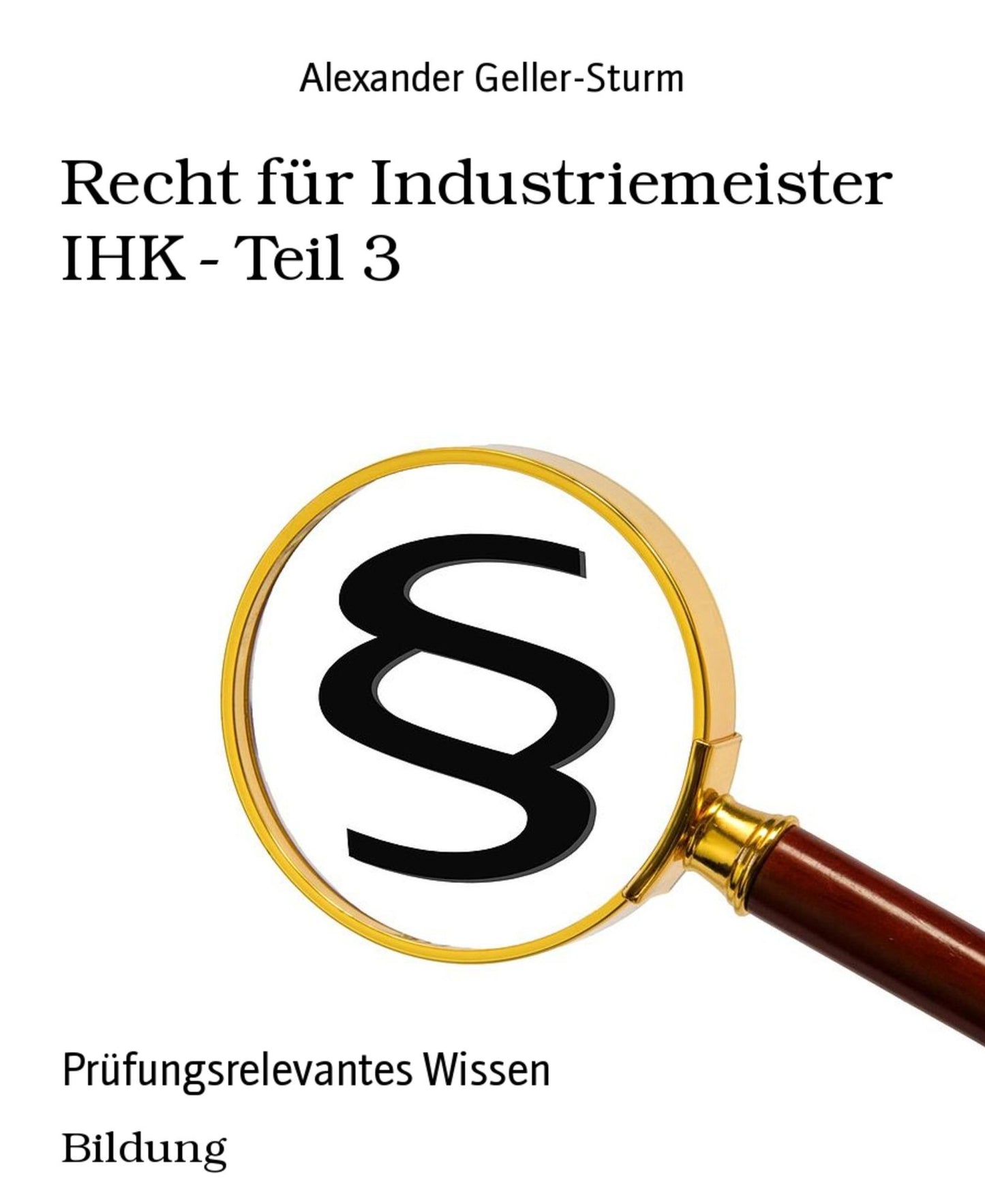Recht für Industriemeister IHK - Teil 3: Prüfungsrelevantes Wissen