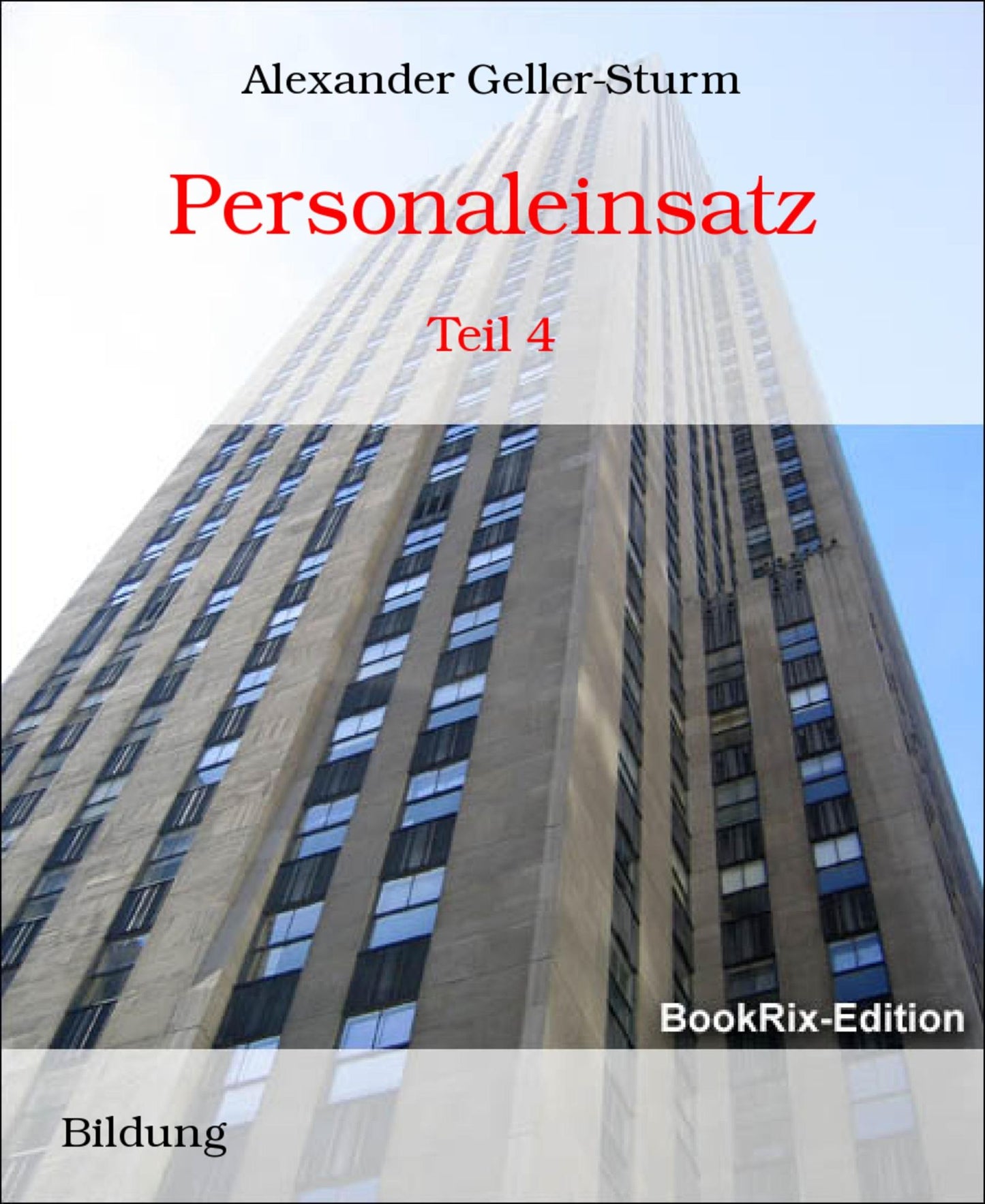 Personaleinsatz: Teil 4