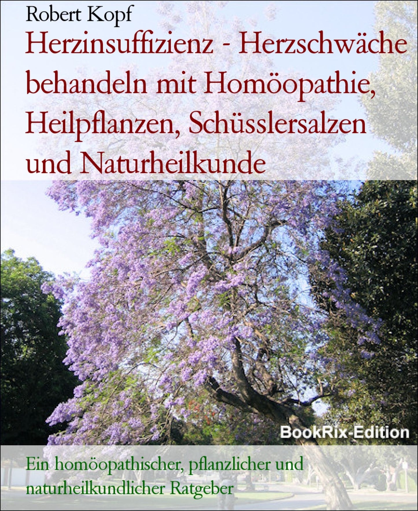 Herzinsuffizienz, Herzschwäche - Behandlung mit Homöopathie, Pflanzenheilkunde, Schüsslersalzen und Naturheilkunde: Ein homöopathischer, pflanzlicher, biochemischer und naturheilkundlicher Ratgeber