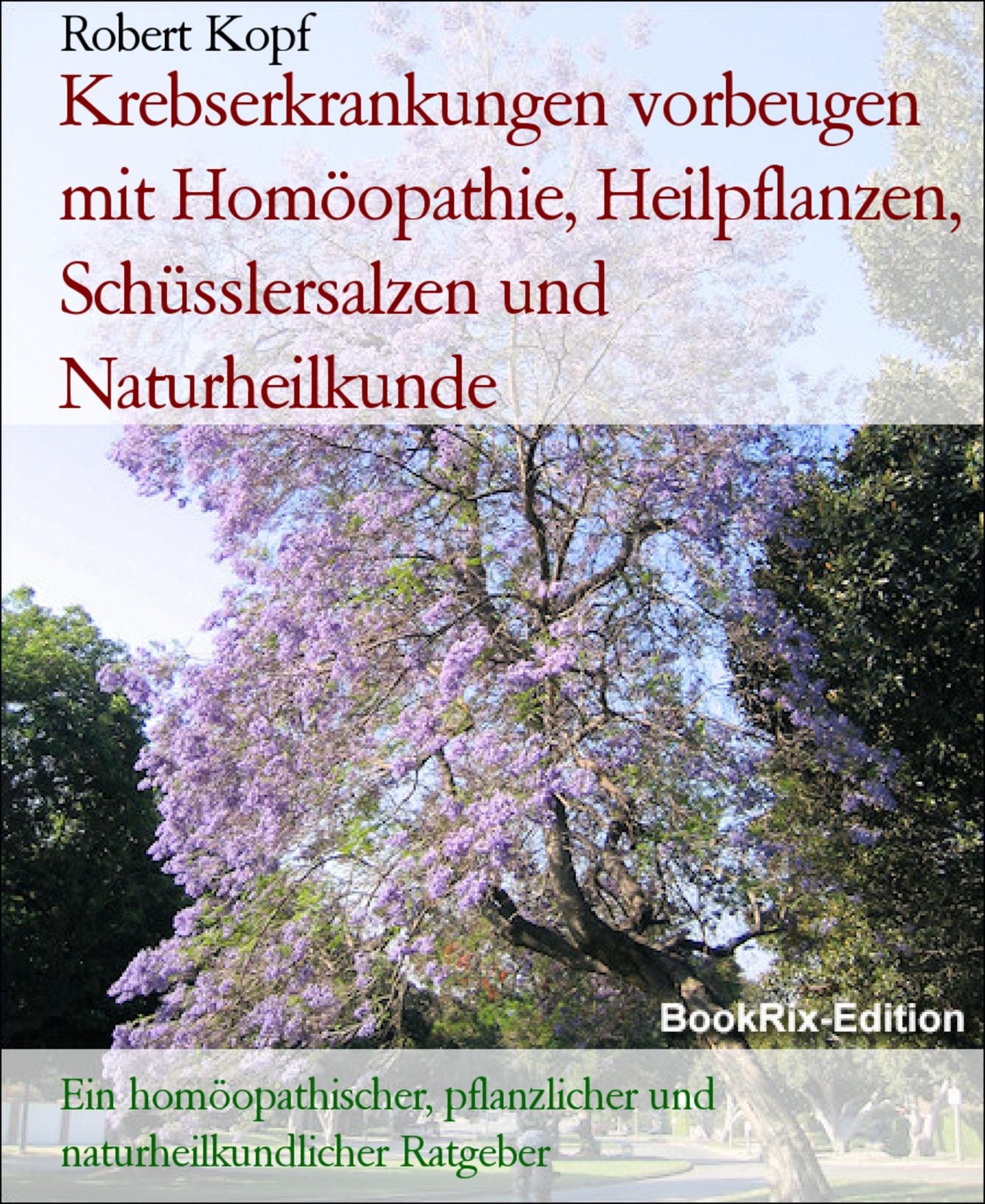 Karzinom, Krebs Krebserkrankungen vorbeugen mit Homöopathie, Pflanzenheilkunde, Schüsslersalzen und Naturheilkunde: Ein homöopathischer, pflanzlicher, biochemischer und naturheilkundlicher Ratgeber