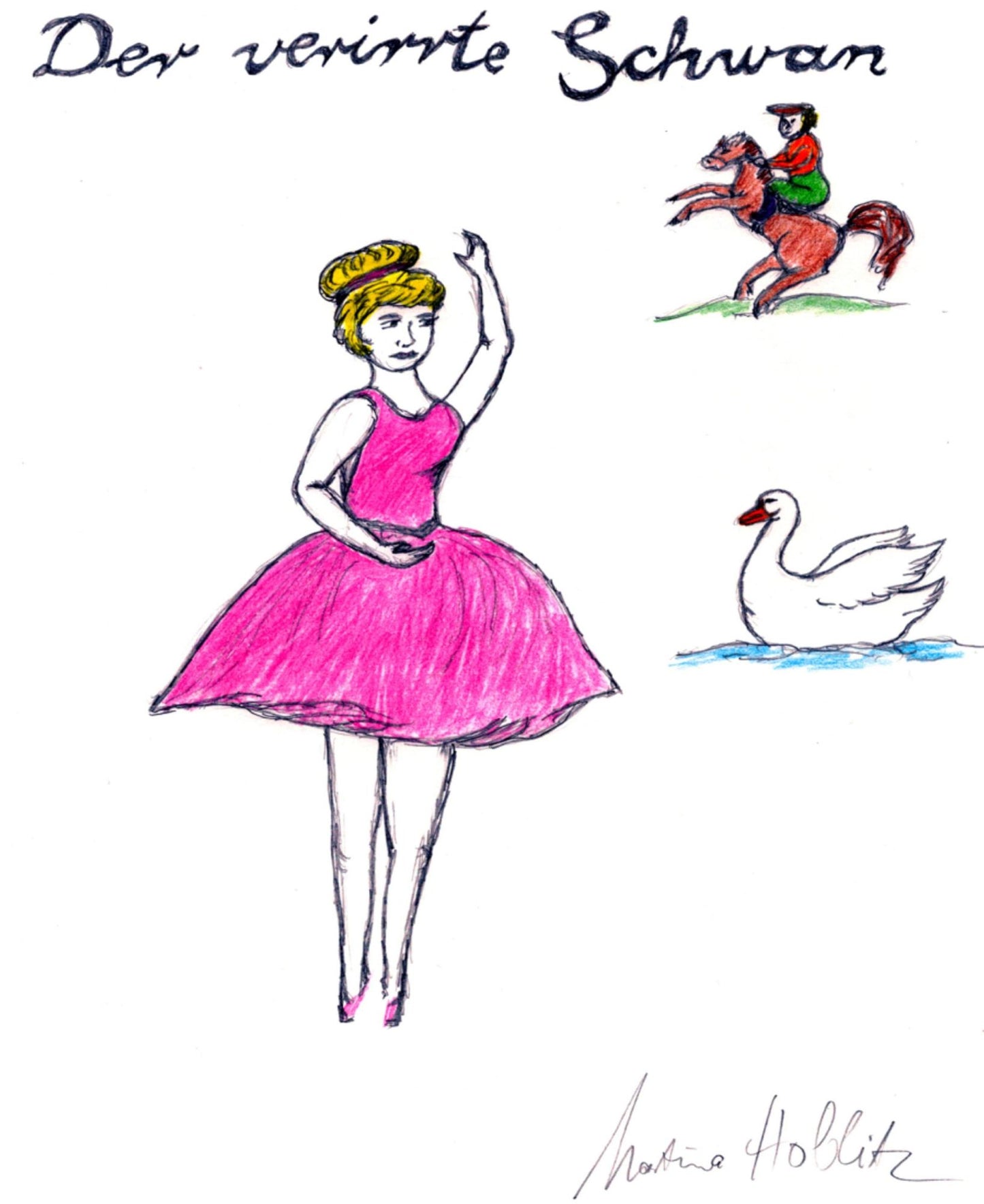 Der verirrte Schwan
