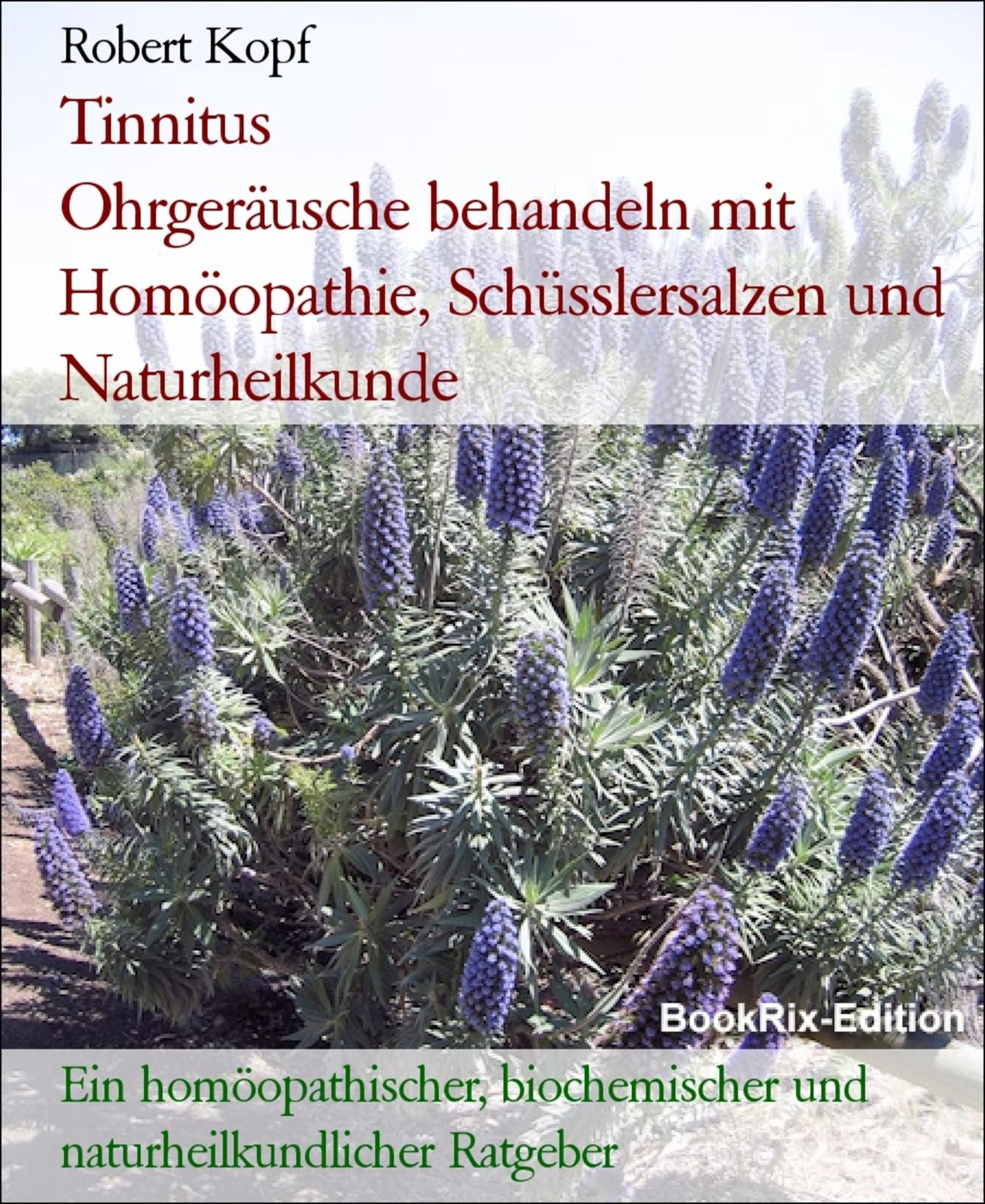 Tinnitus, Ohrgeräusche - Behandlung mit Naturheilkunde, Homöopathie und Schüsslersalzen (Biochemie): Ein homöopathischer, biochemischer und naturheilkundlicher Ratgeber