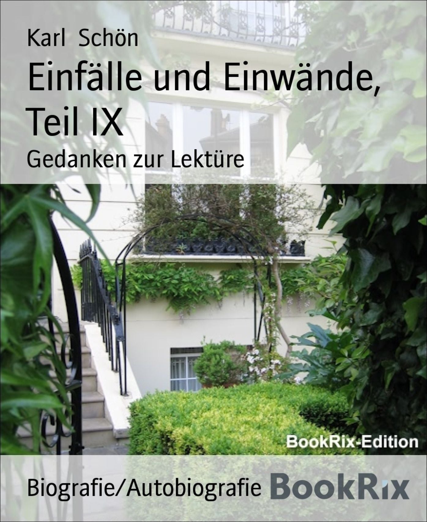 Einfälle und Einwände, Teil IX: Gedanken zur Lektüre