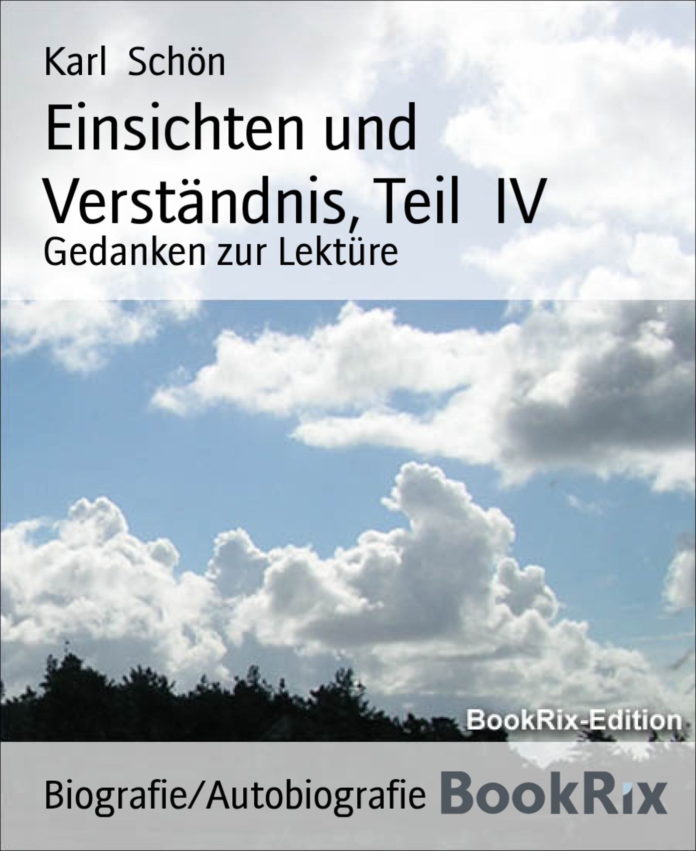 Einsichten und Verständnis, Teil IV: Gedanken zur Lektüre