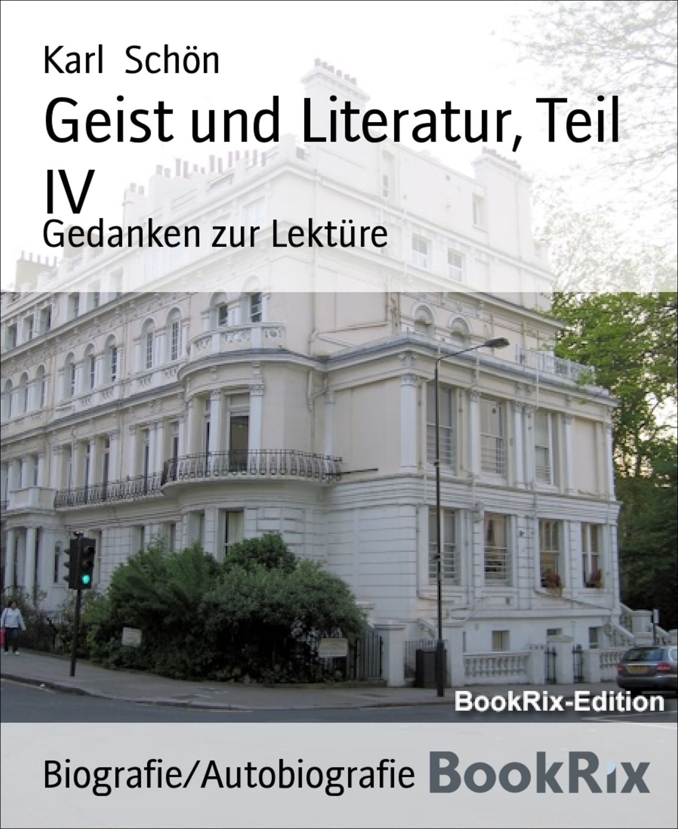 Geist und Literatur, Teil IV: Gedanken zur Lektüre