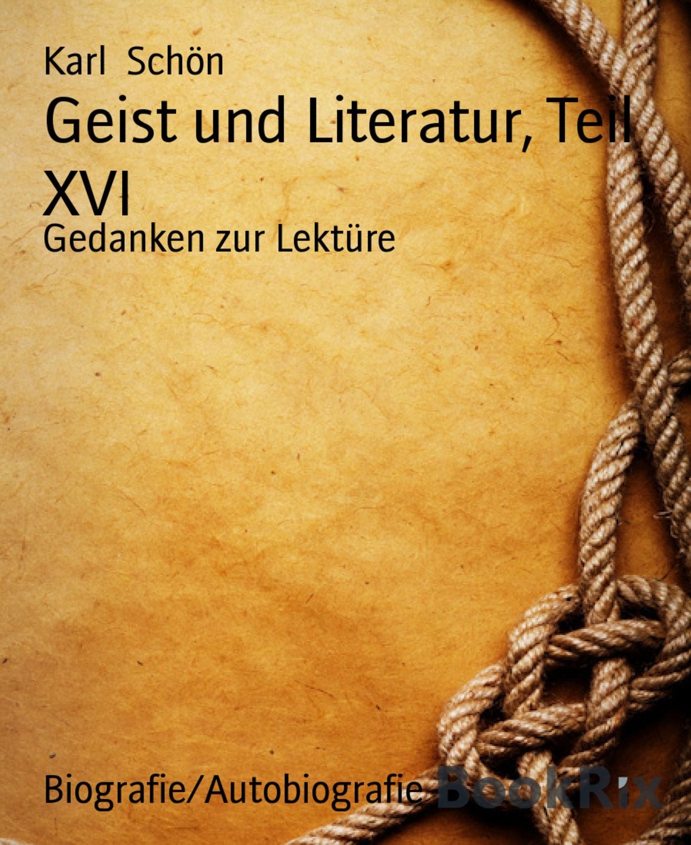Geist und Literatur, Teil XVI: Gedanken zur Lektüre