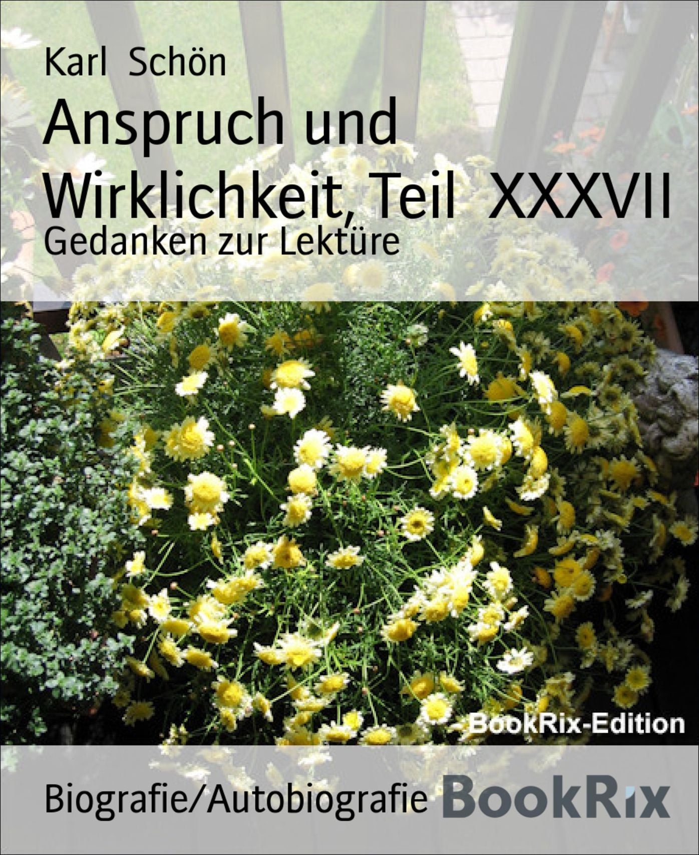 Anspruch und Wirklichkeit, Teil XXXVII: Gedanken zur Lektüre