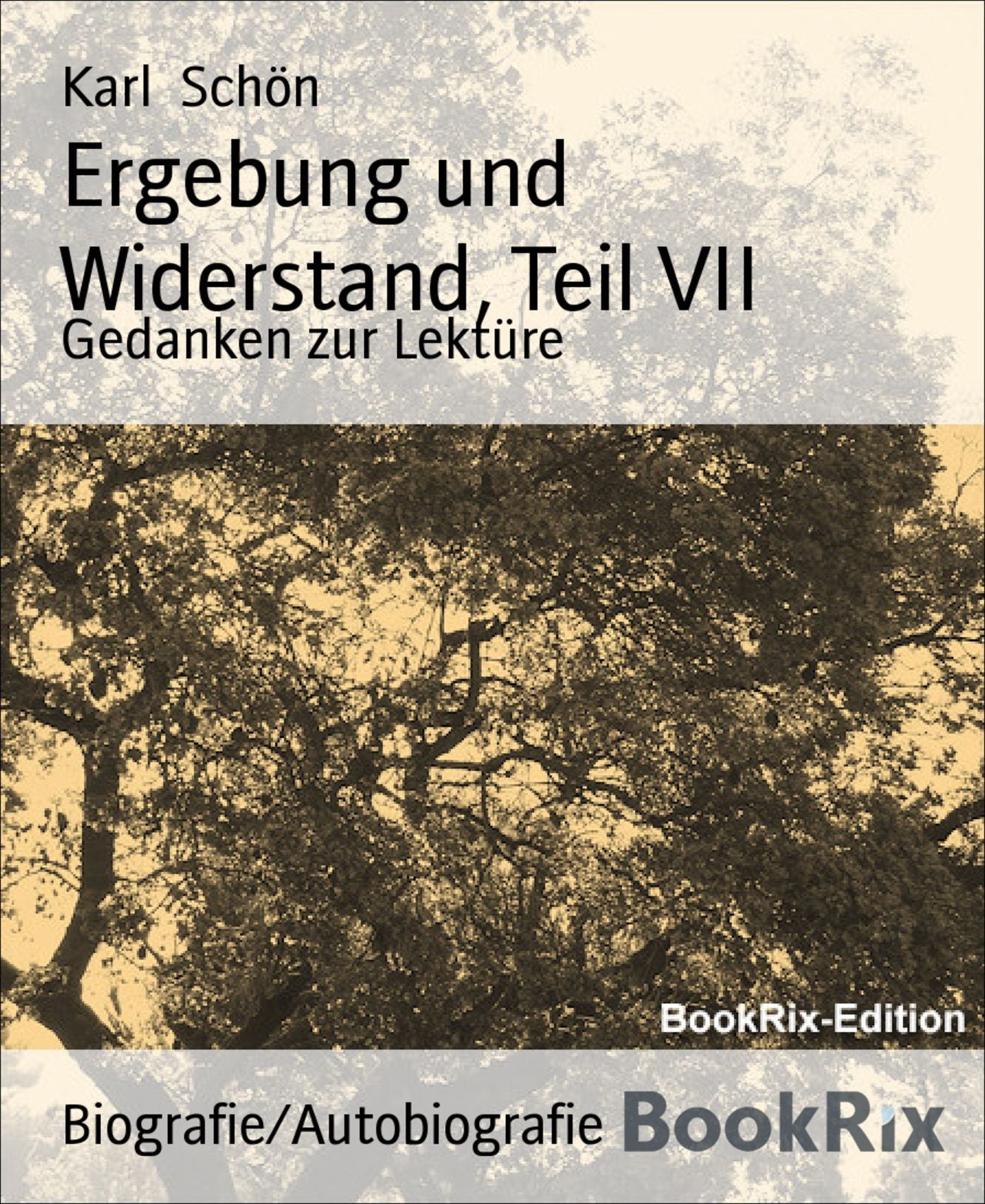 Ergebung und Widerstand, Teil VII: Gedanken zur Lektüre