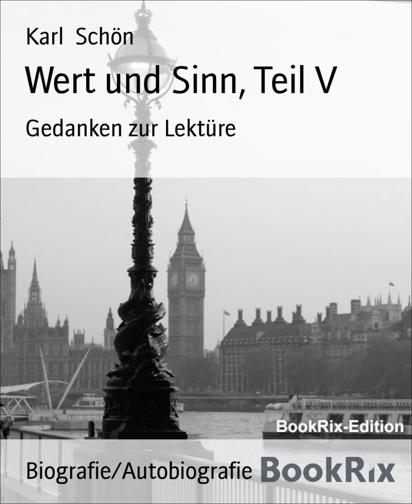 Wert und Sinn, Teil V: Gedanken zur Lektüre