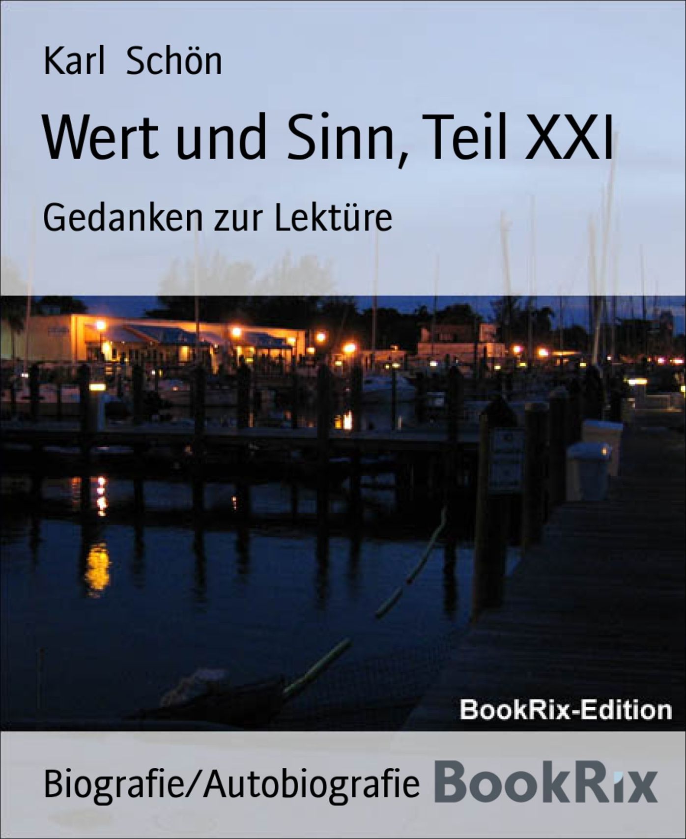 Wert und Sinn, Teil XXI: Gedanken zur Lektüre