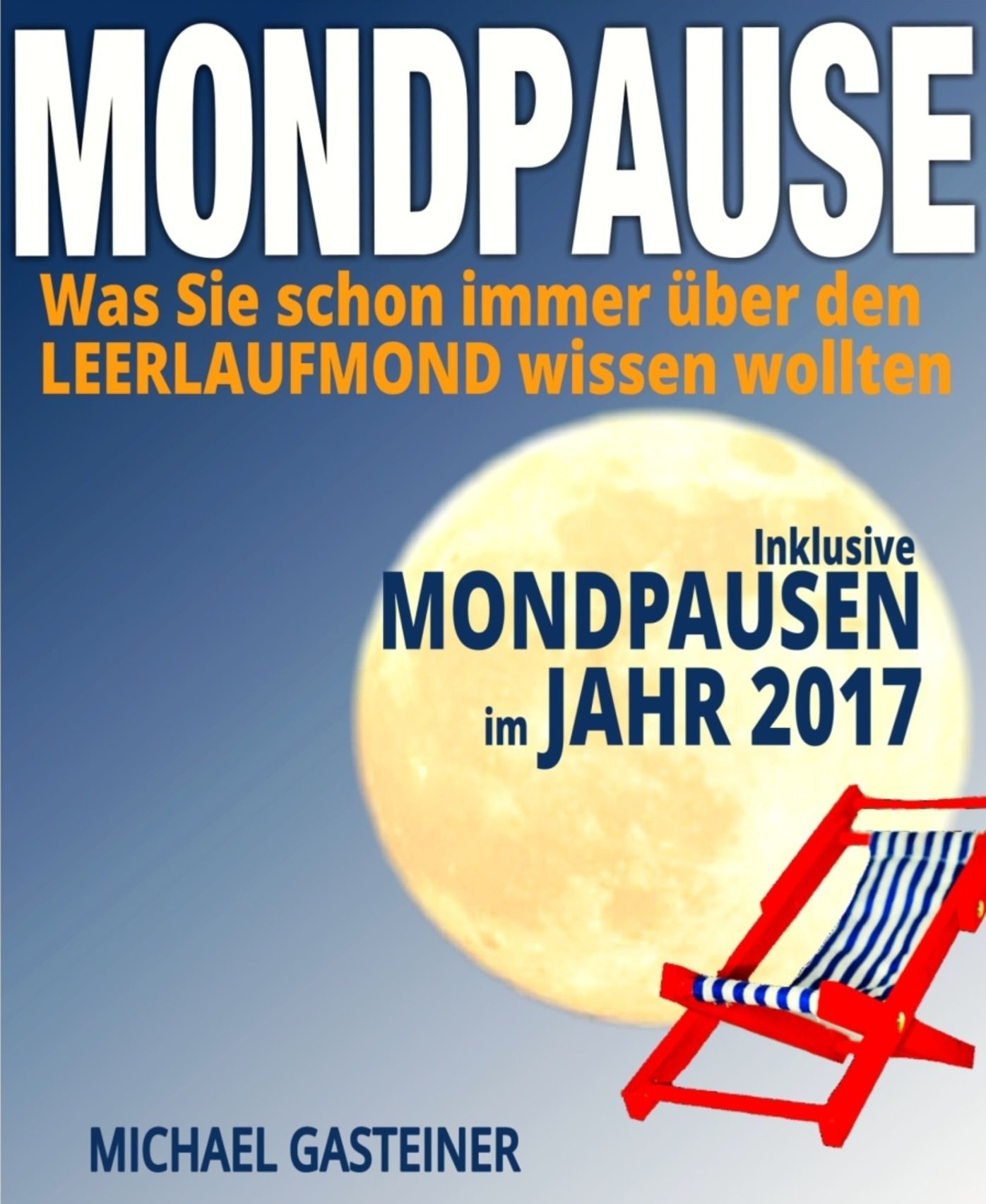 MONDPAUSE: Was Sie schon immer über den LEERLAUFMOND wissen wollten: Inklusive MONDPAUSEN im JAHR 2017