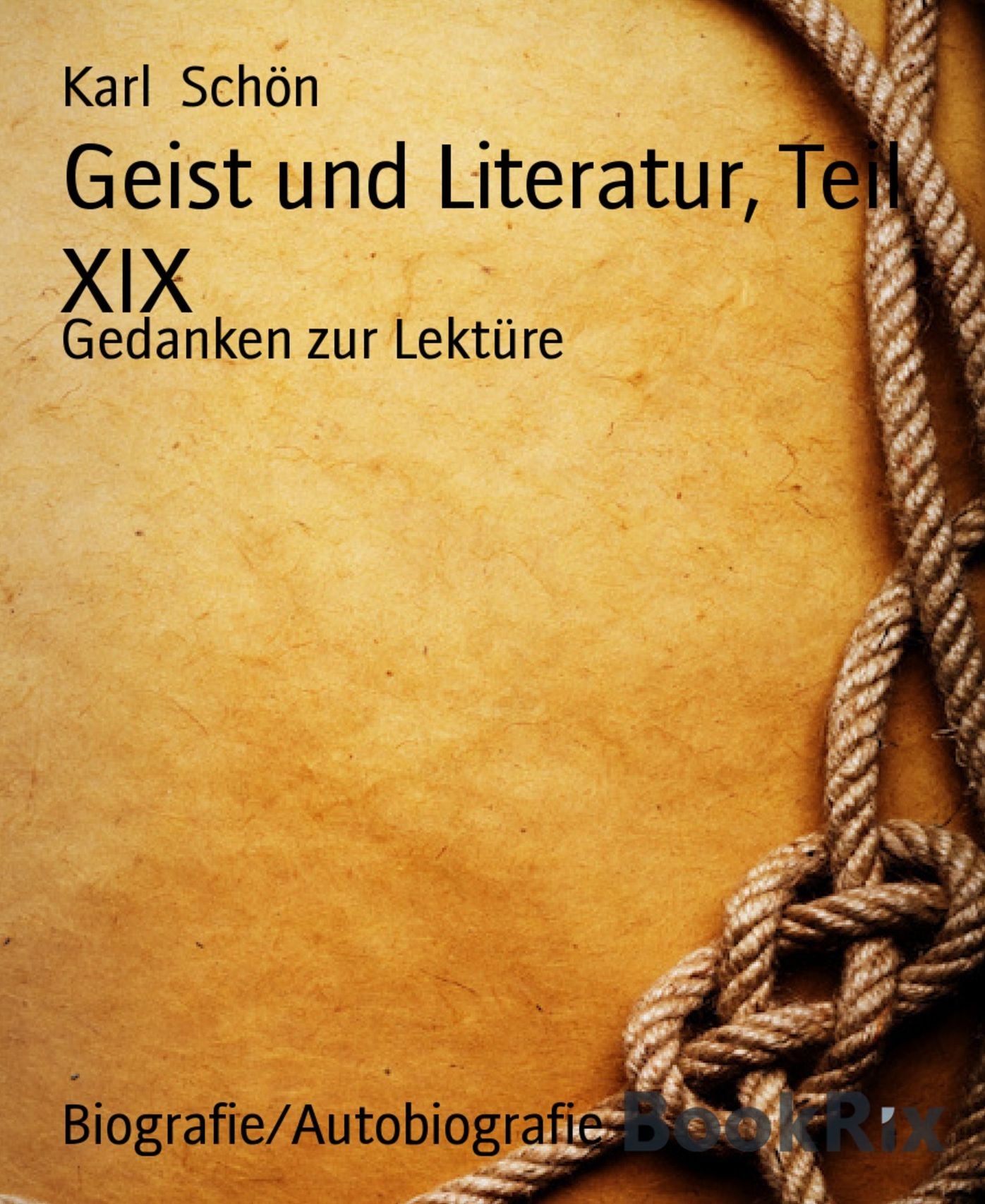 Geist und Literatur, Teil XIX: Gedanken zur Lektüre