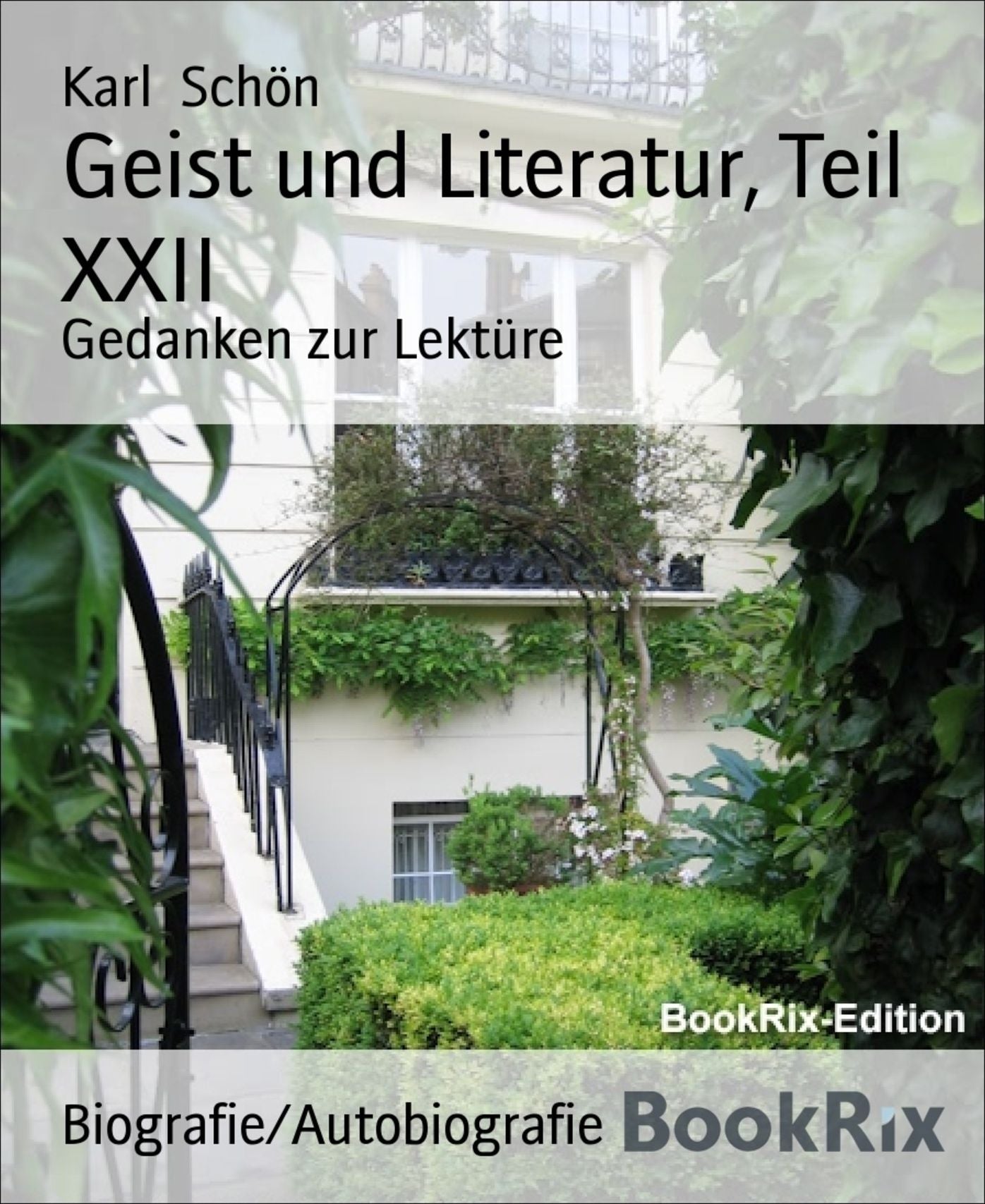 Geist und Literatur, Teil XXII: Gedanken zur Lektüre