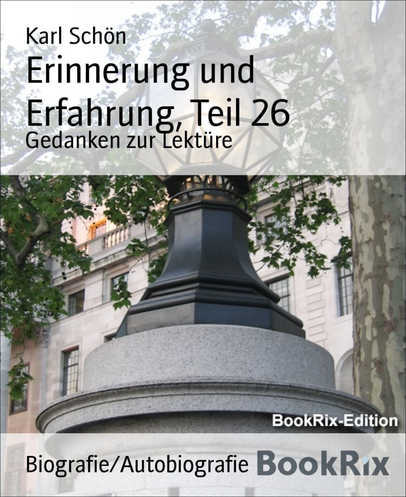 Erinnerung und Erfahrung, Teil 26: Gedanken zur Lektüre