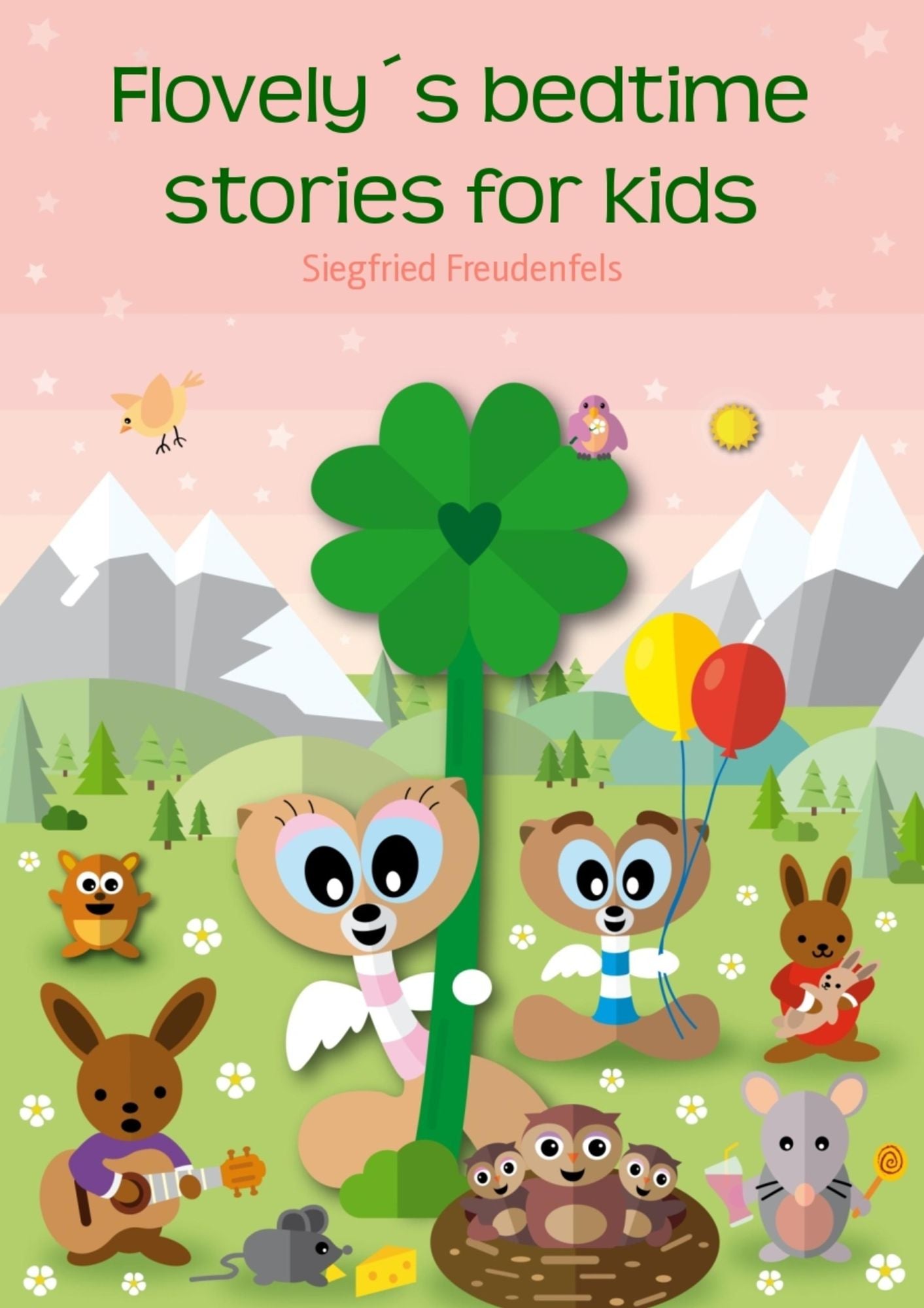 Flovely's bedtime stories for toddlers - Sleep aid for kids: The illustrated bedtime story book for children