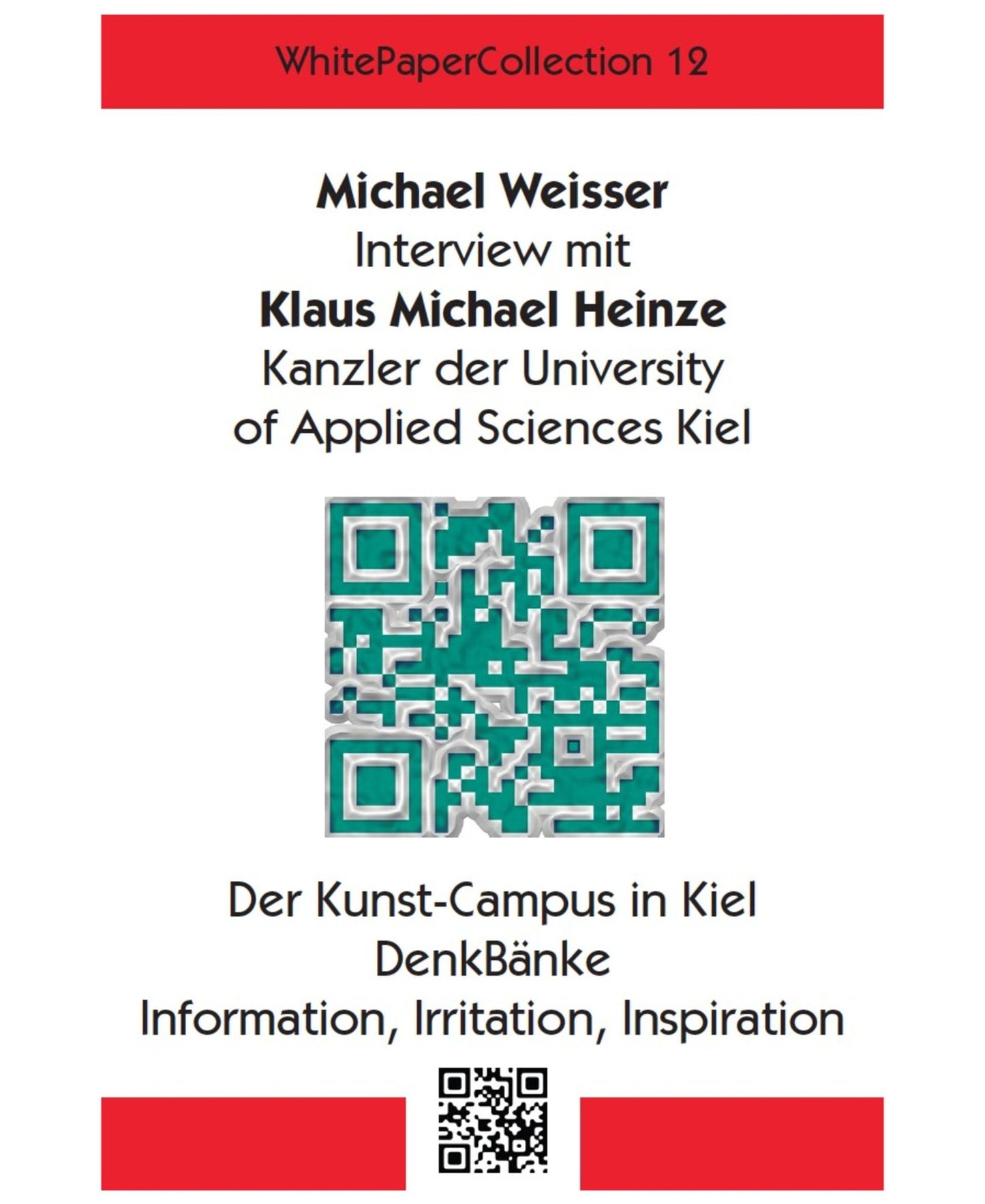 WhitePaperCollection_12: Dialog mit Klaus Michael Heinze