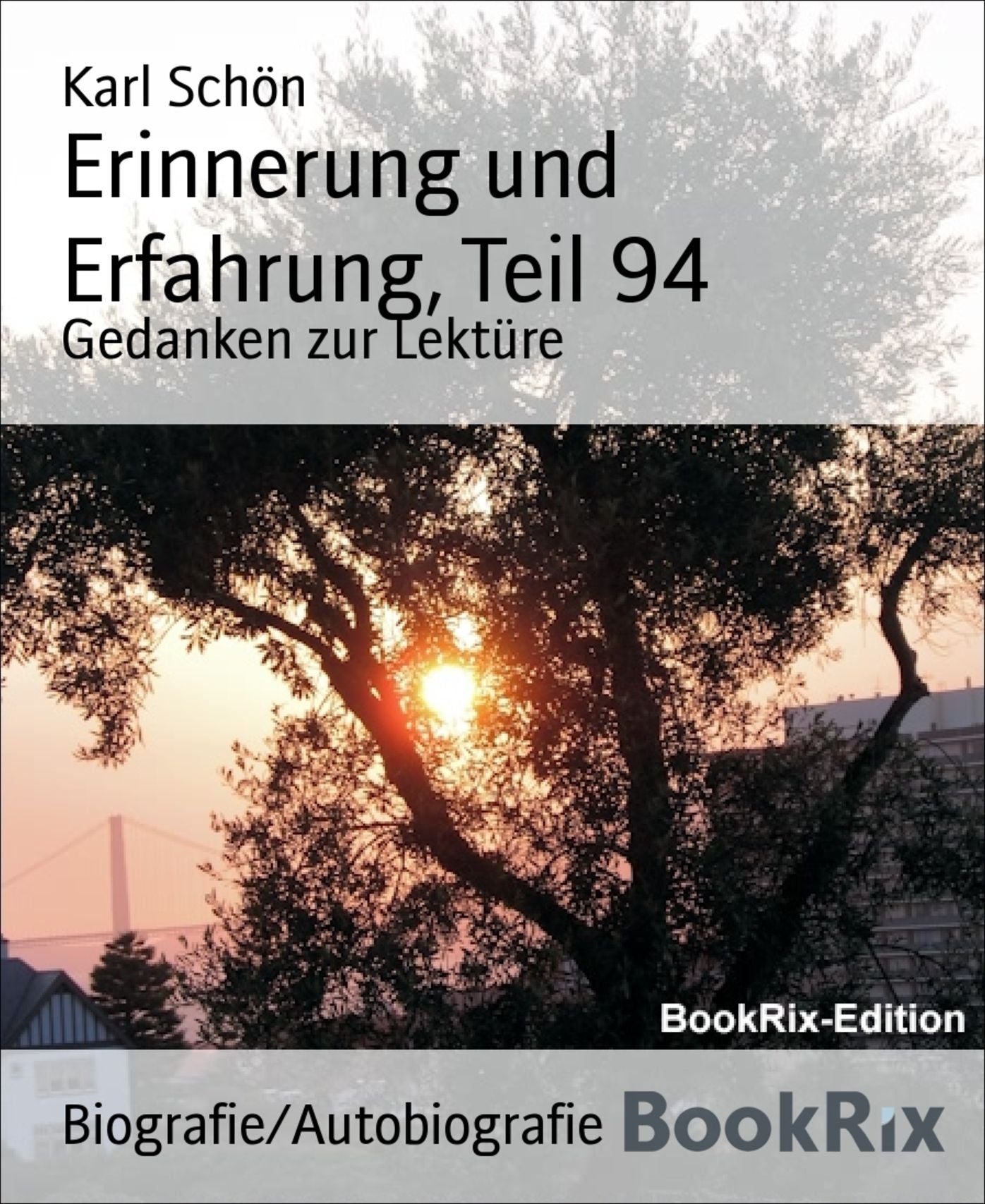 Erinnerung und Erfahrung, Teil 94: Gedanken zur Lektüre