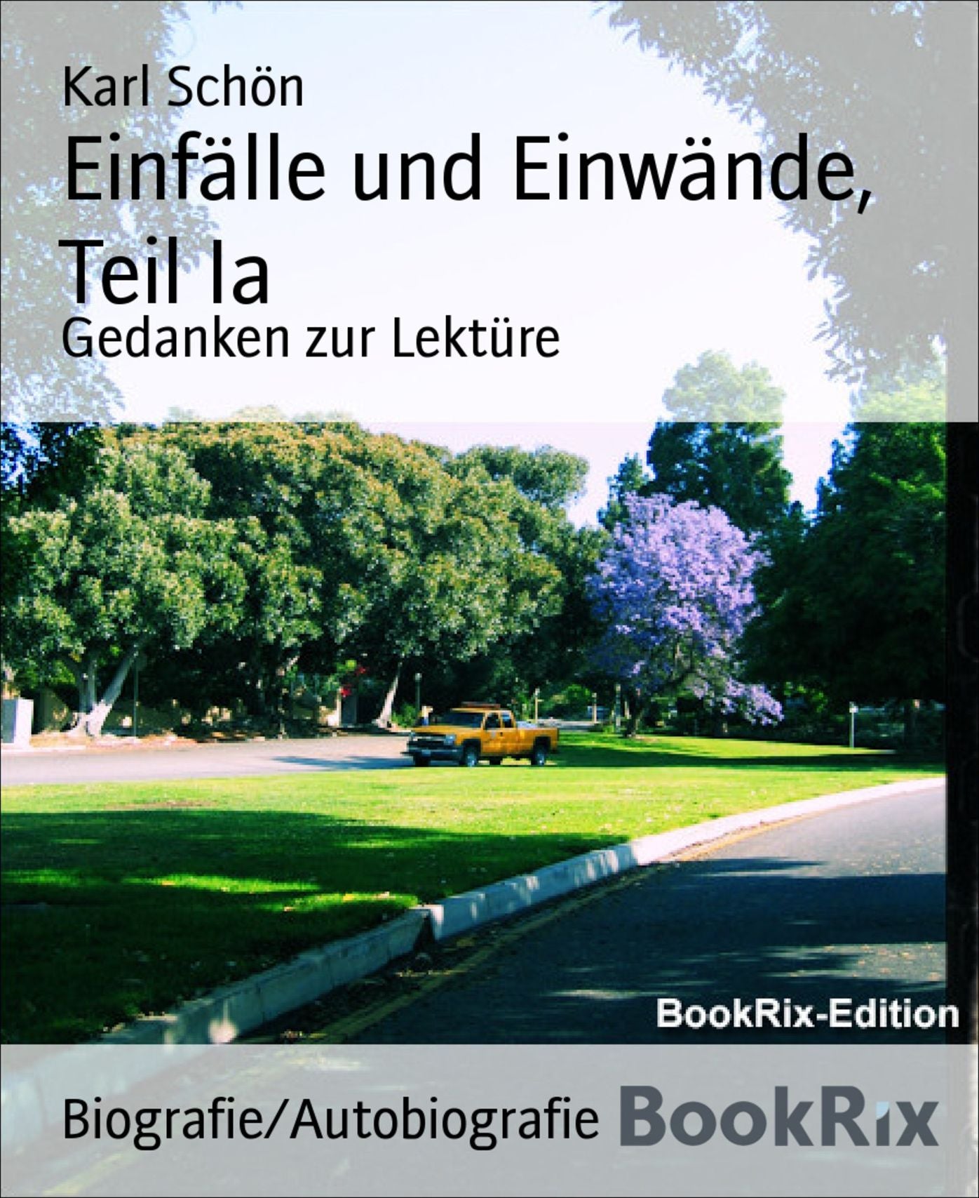 Einfälle und Einwände, Teil Ia: Gedanken zur Lektüre