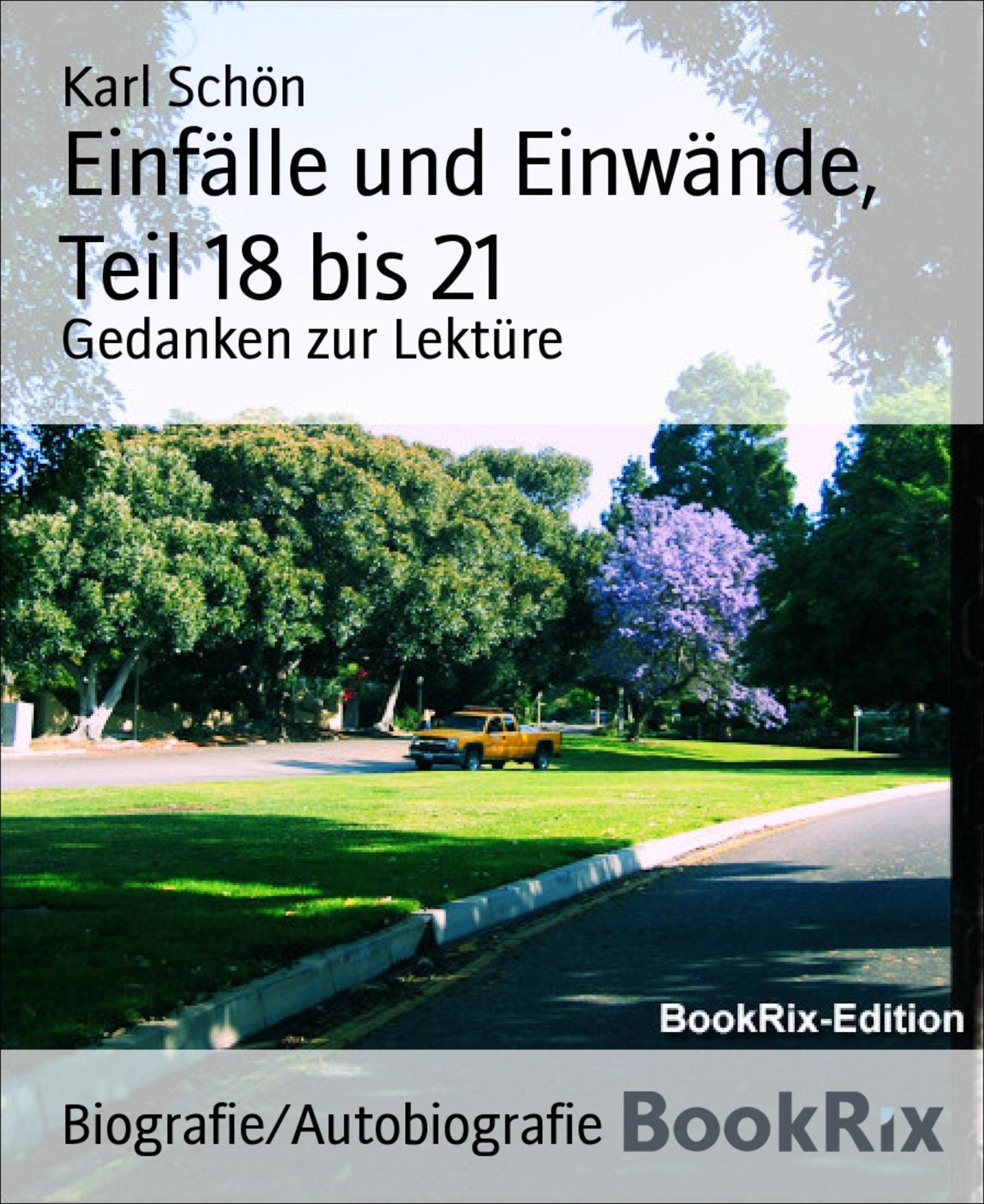 Einfälle und Einwände, Teil 18 bis 21: Gedanken zur Lektüre