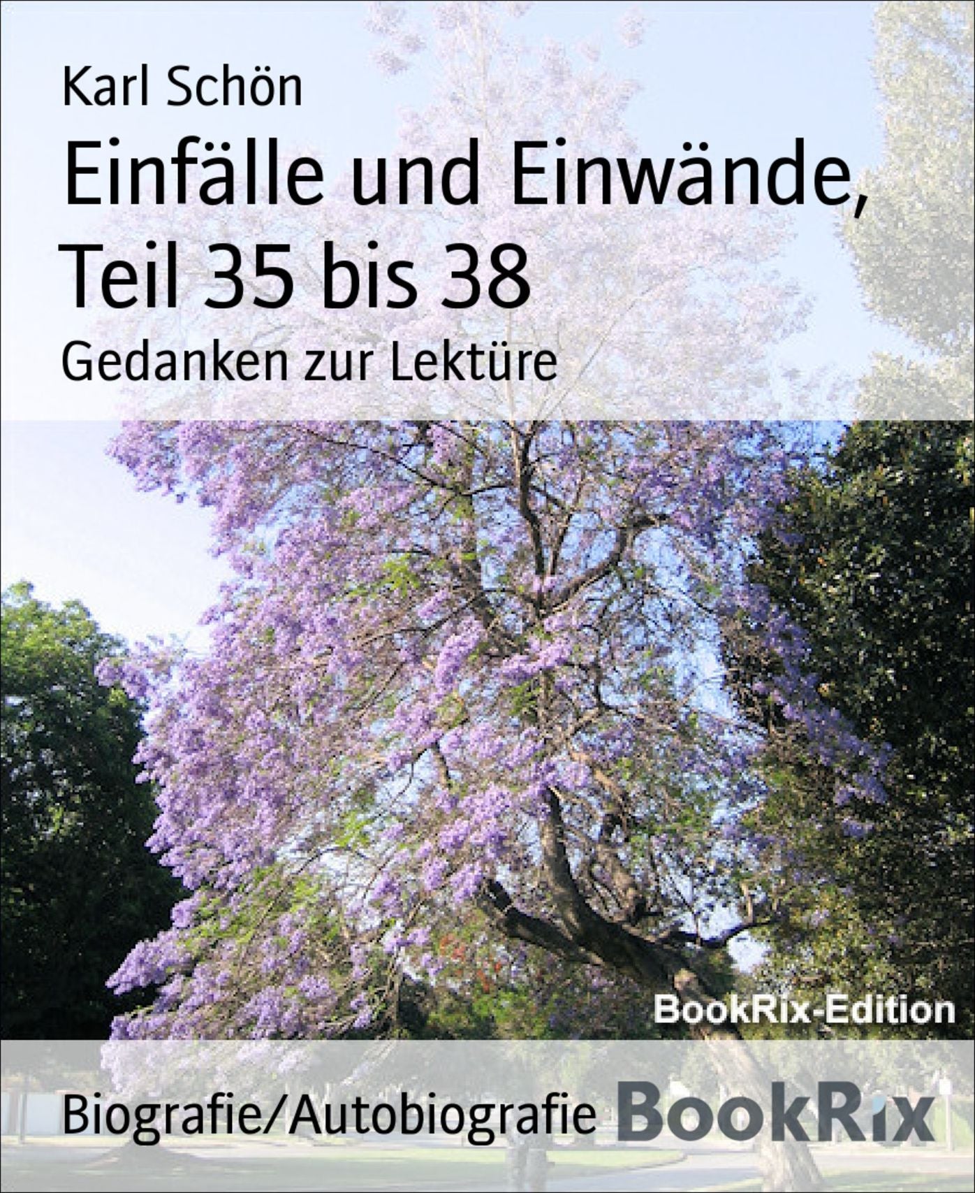 Einfälle und Einwände, Teil 35 bis 38: Gedanken zur Lektüre