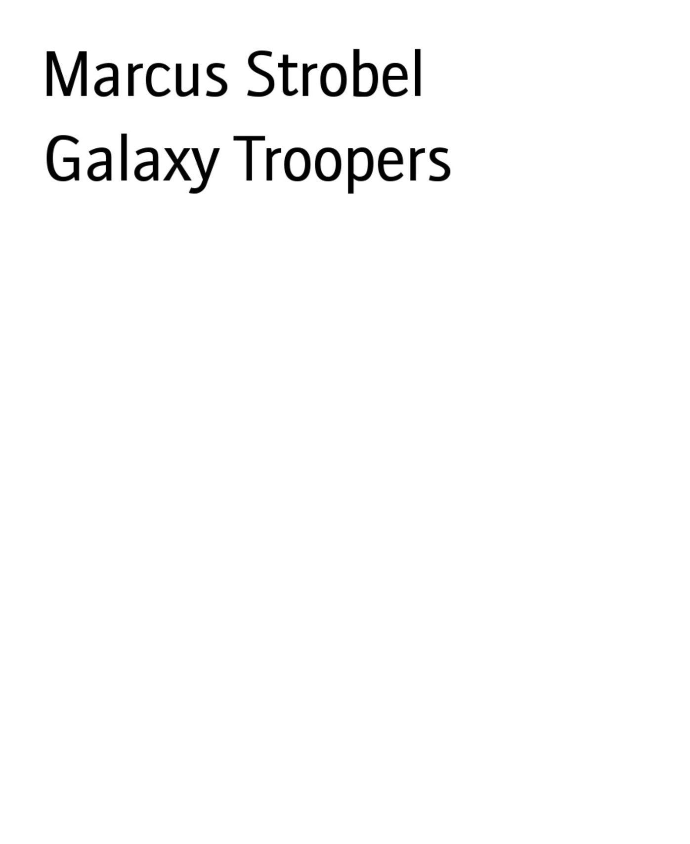 Galaxy Troopers