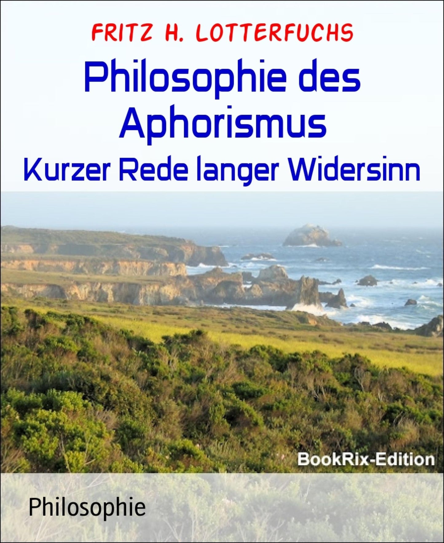 Philosophie des Aphorismus: Kurzer Rede langer Widersinn