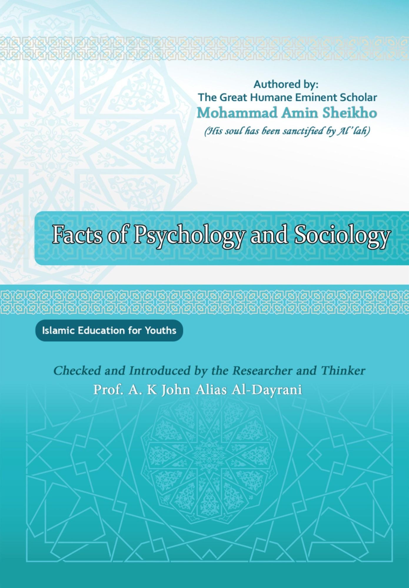 Facts of Psychology: Islamic Education for Youths
