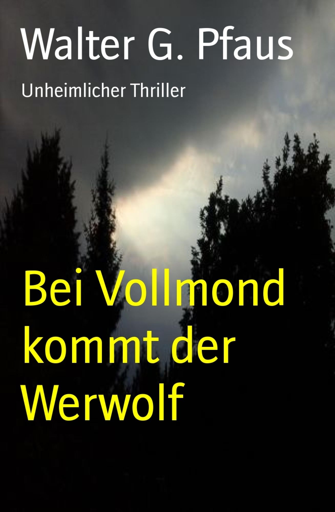 Bei Vollmond kommt der Werwolf: Unheimlicher Thriller