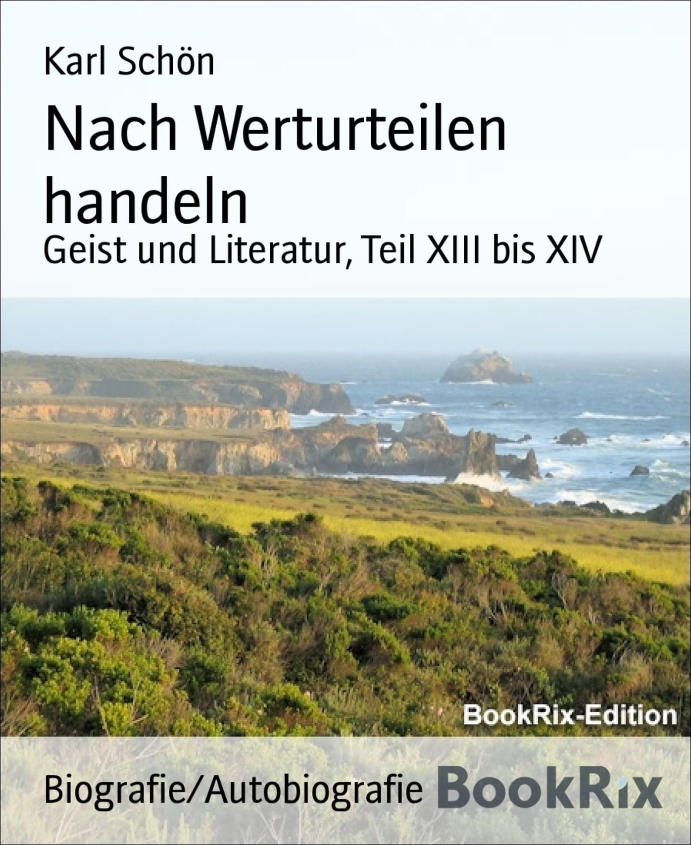 Nach Werturteilen handeln: Geist und Literatur, Teil XIII bis XIV