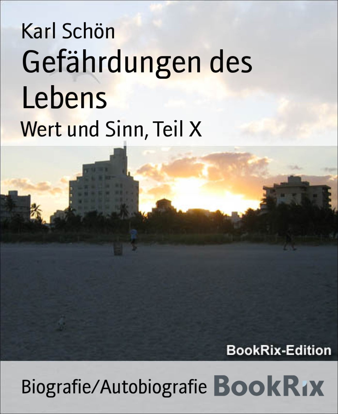 Gefährdungen des Lebens: Wert und Sinn, Teil X
