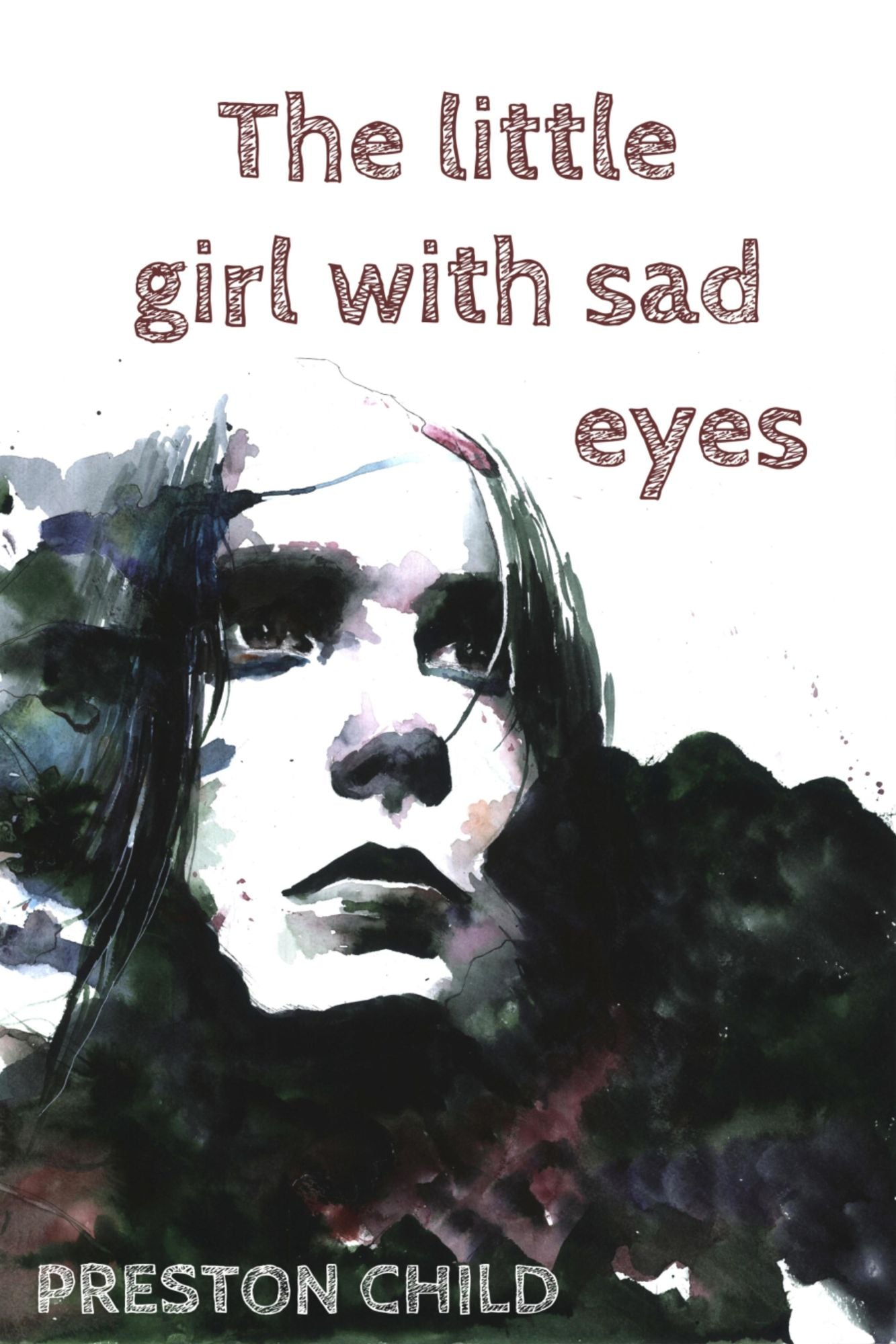 The little girl with sad eyes