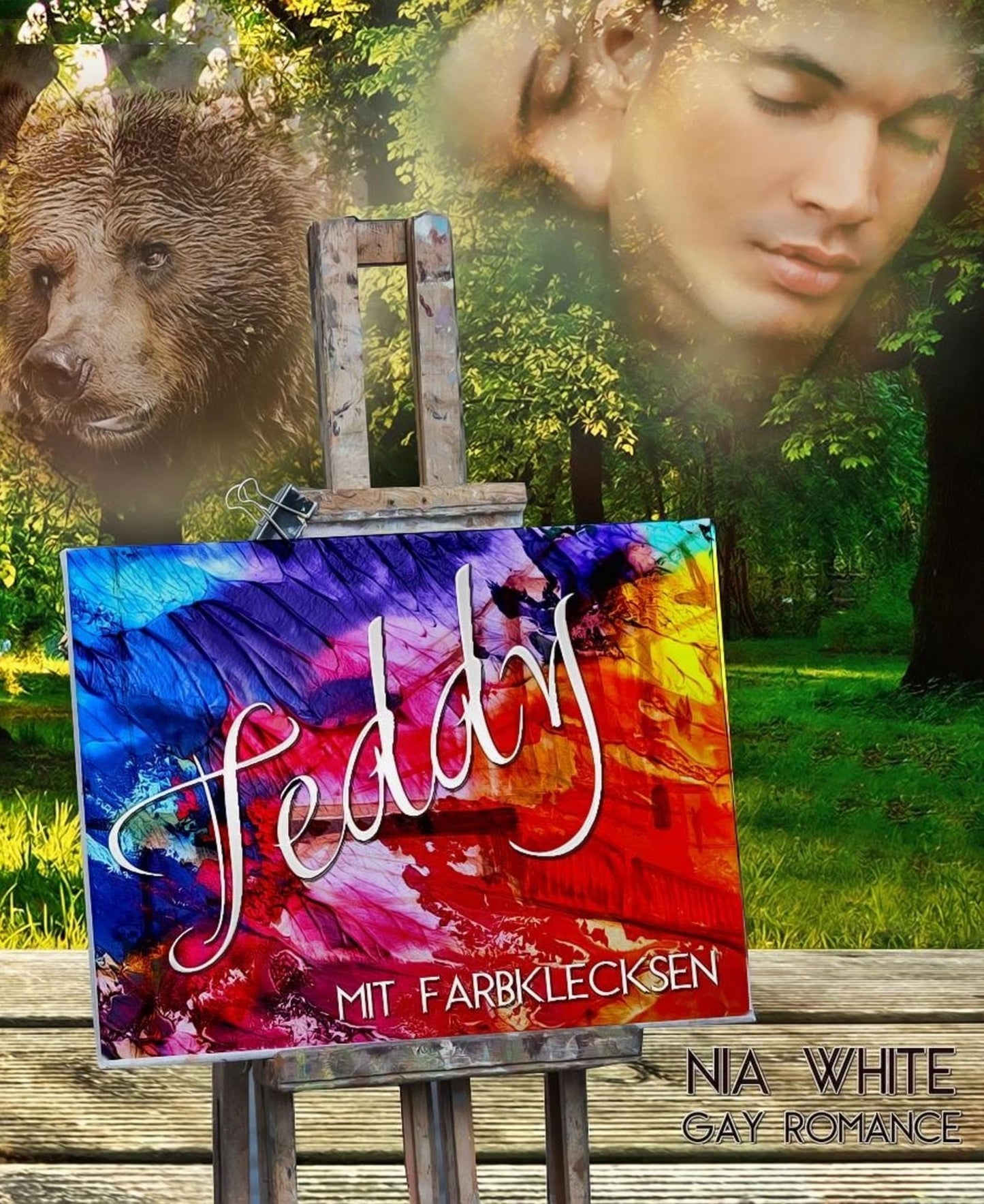Teddy mit Farbklecksen: Gay Fantasy Romance