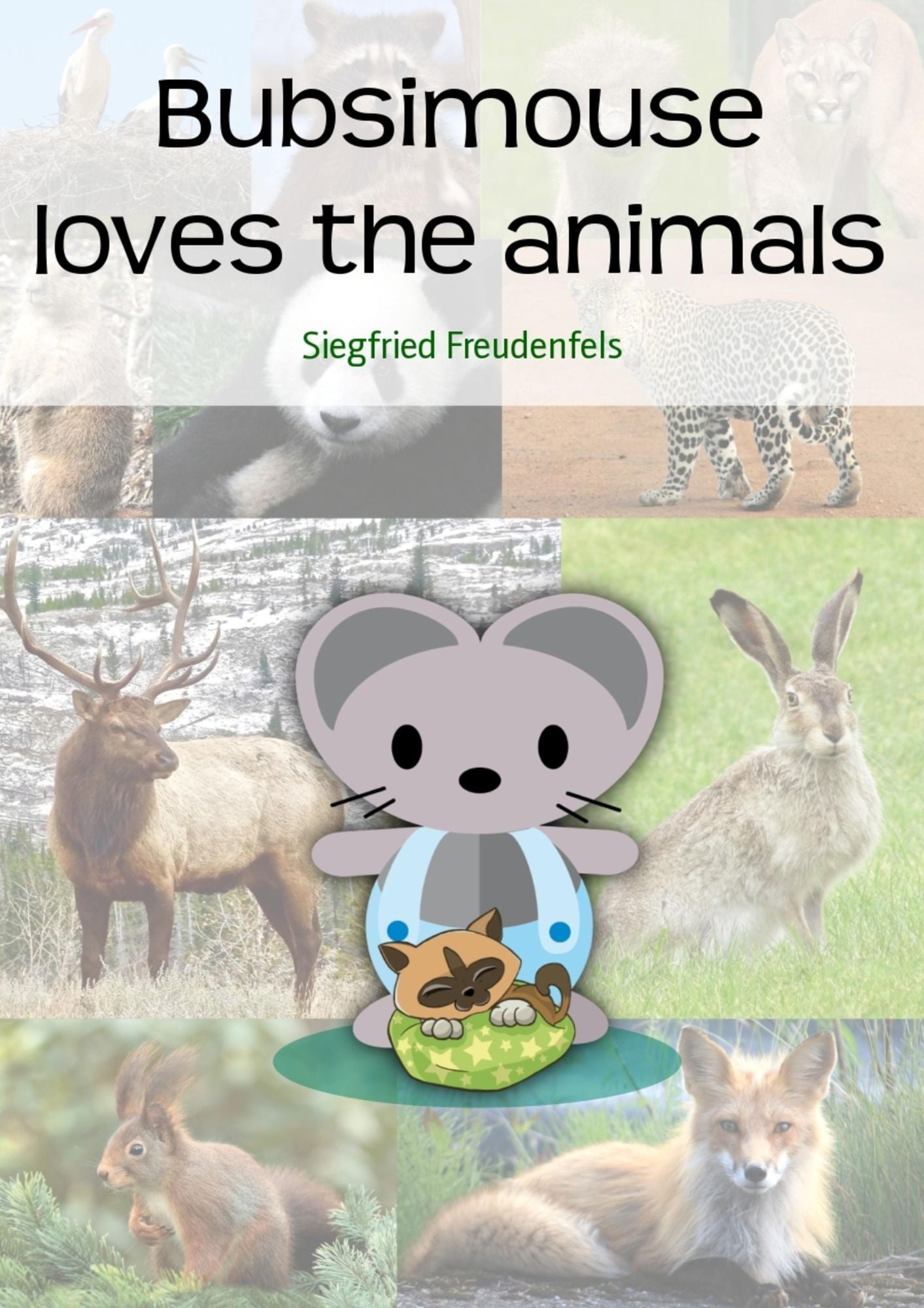 Bubsimouse Children's book for early readers - First Learn to Read Book: A children's picture book with easy stories for beginner readers