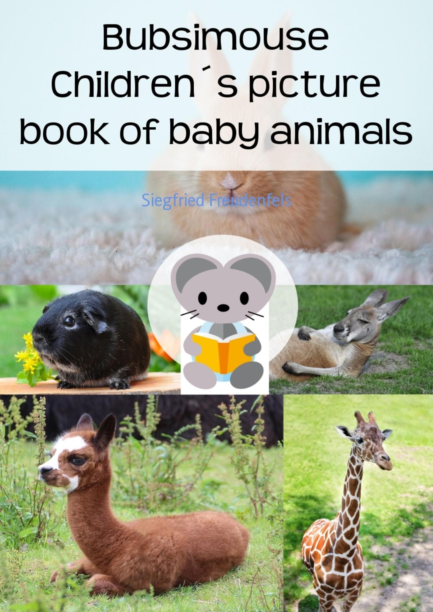 Bubsimouse Children's picture book of baby animals: A children's books about cute cats, dogs and other animals