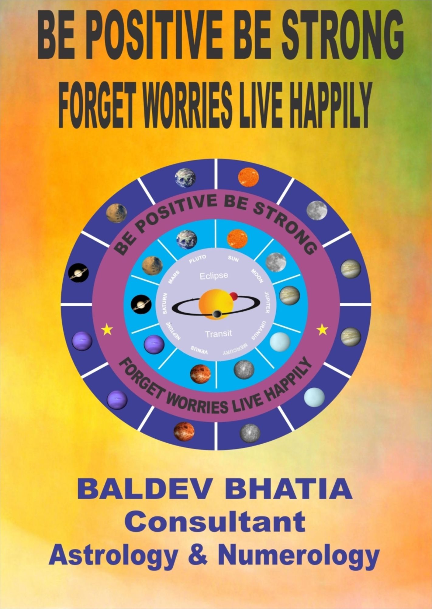 BE POSITIVE BE STRONG: FORGET WORRIES LIVE HAPPILY