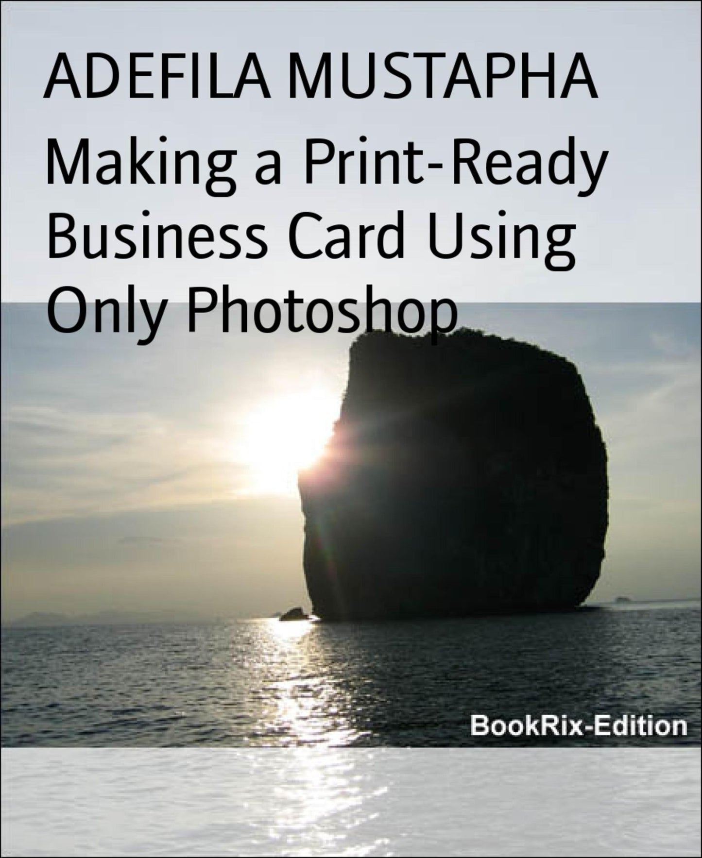 Making a Print-Ready Business Card Using Only Photoshop