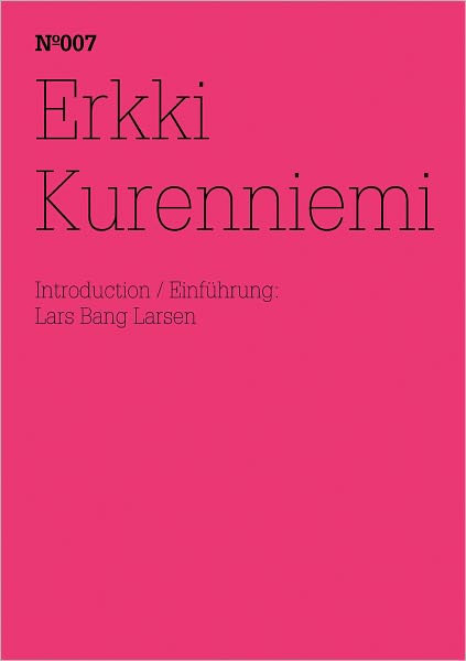 Erkki Kurenniemi: 100 Notes, 100 Thoughts: Documenta Series 007