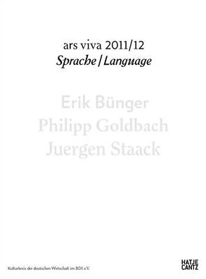 Ars Viva 2011/12: Sprache / Language