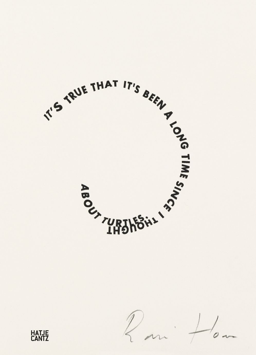 Roni Horn