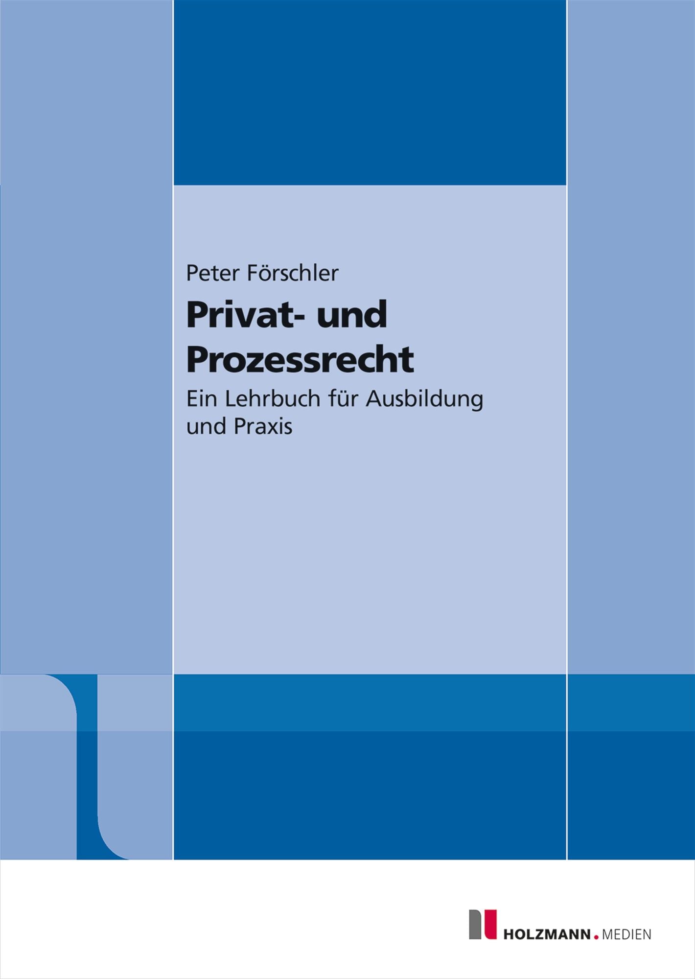 Privat- und Prozessrecht: Ein Lehrbuch für Ausbildung und Praxis