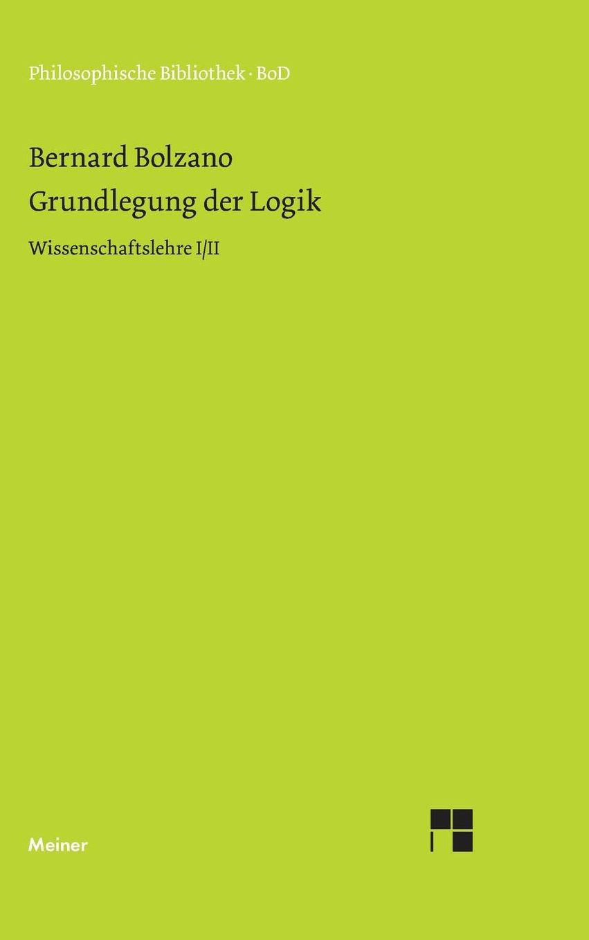 Grundlegung Der Logik
