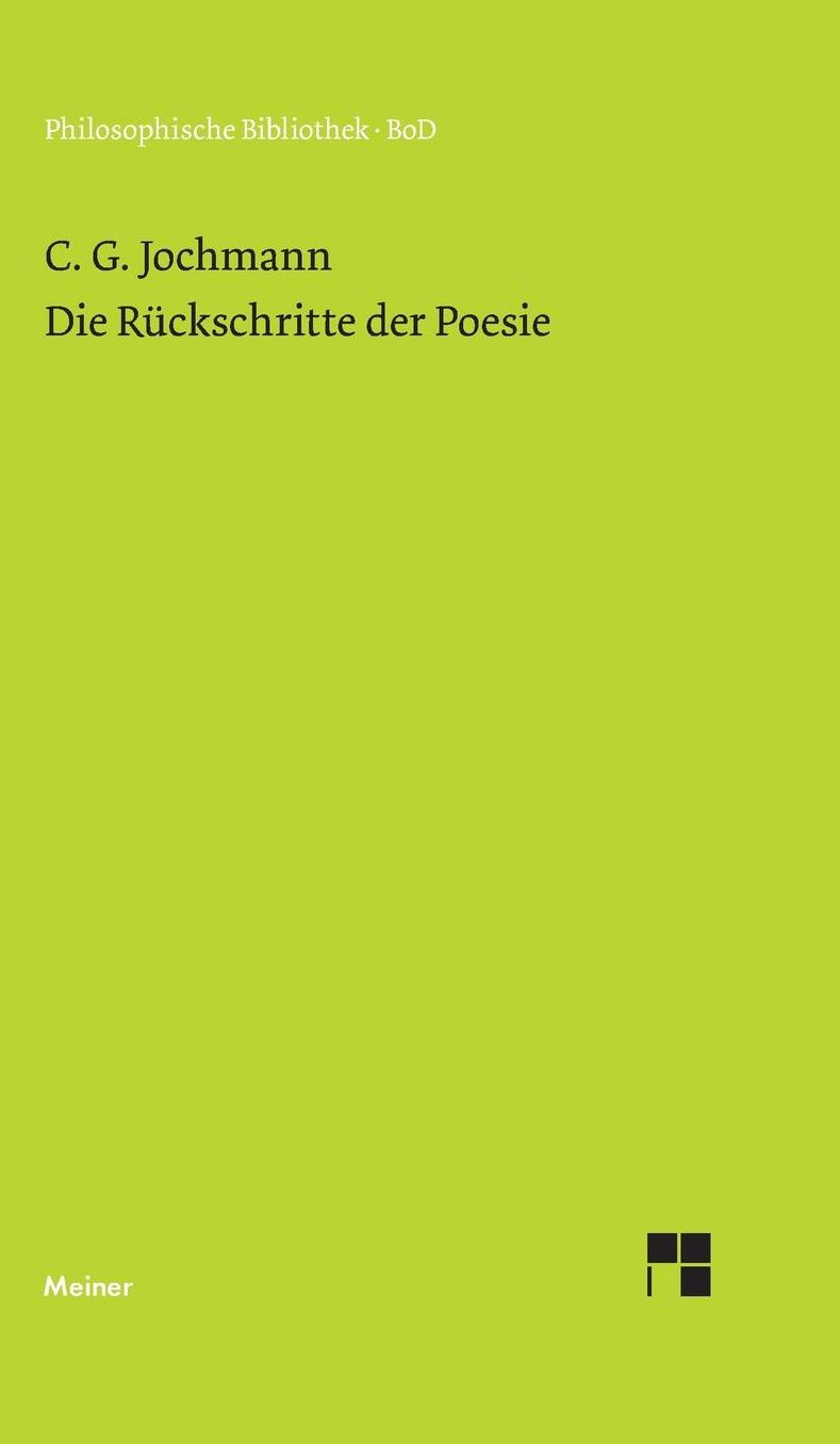 Die Ruckschritte Der Poesie