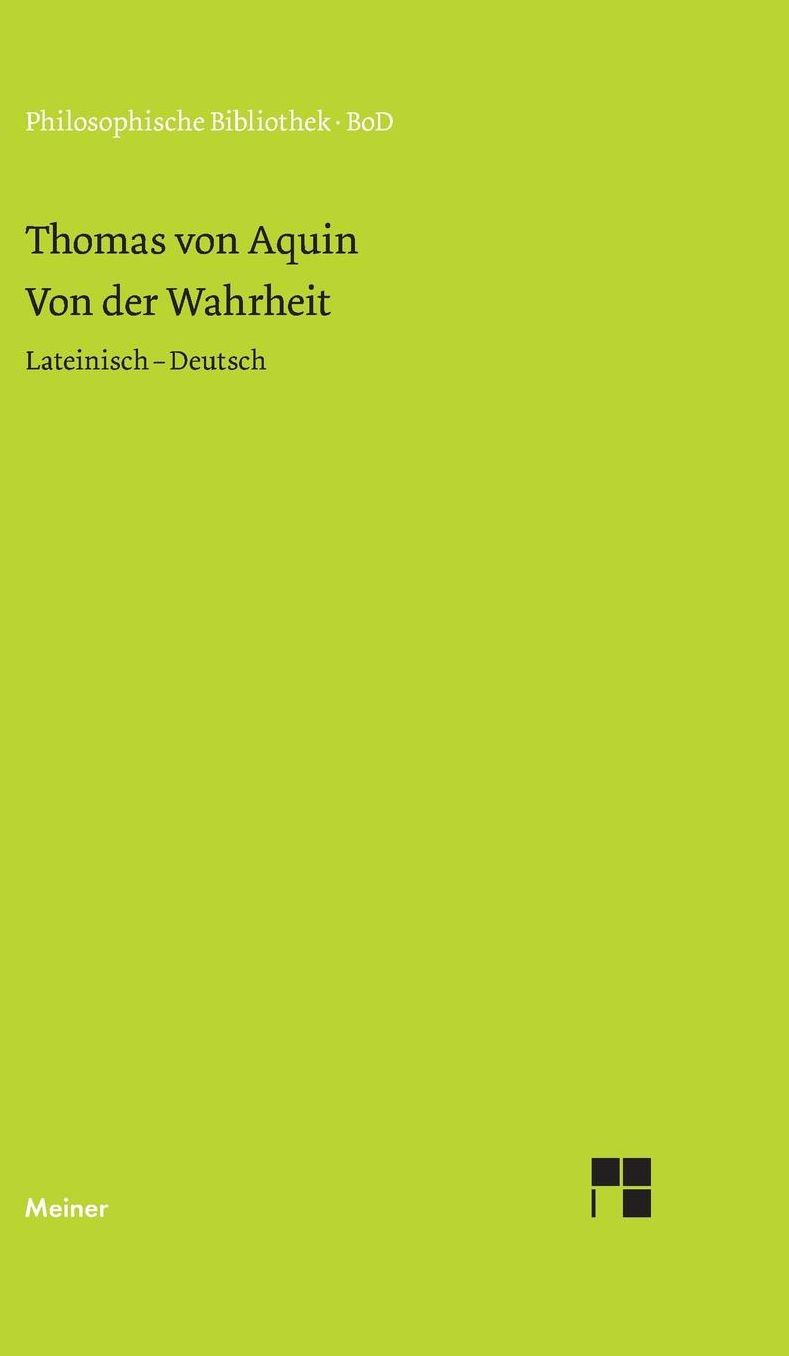 Von Der Wahrheit