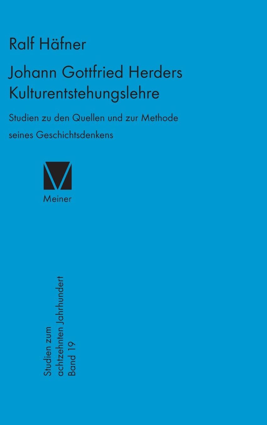Johann Gottfried Herders Kulturentstehungslehre