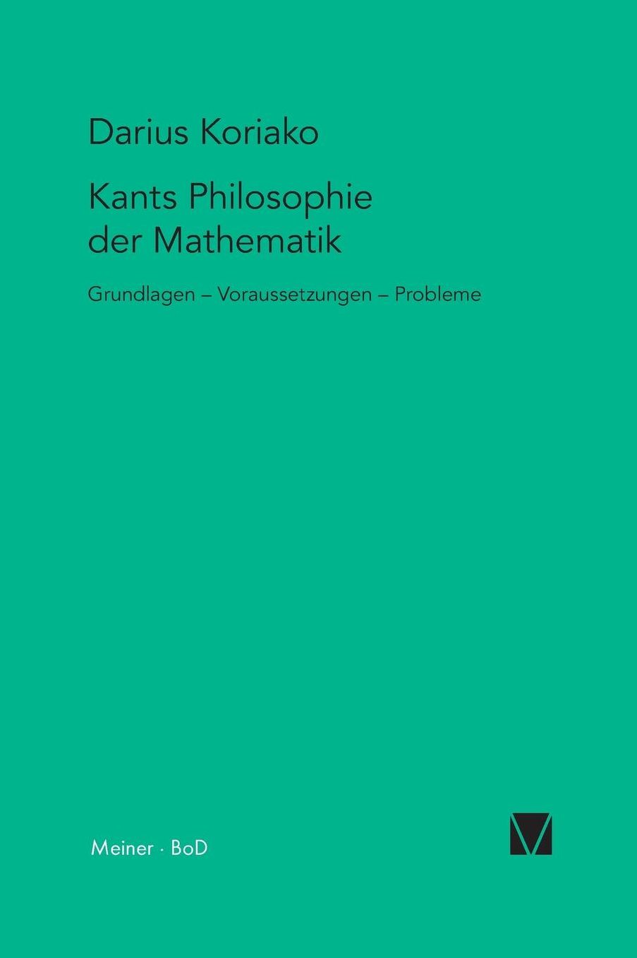Kants Philosophie der Mathematik