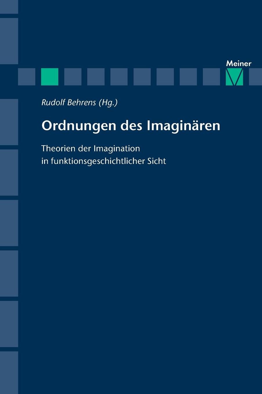 Ordnungen des Imagin ren